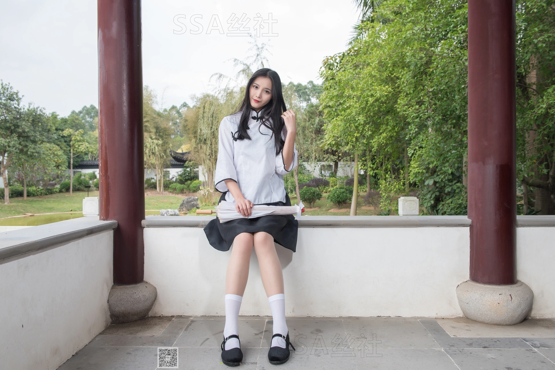 SSA丝社 超清写真 NO.068 君君 民国学妹肉丝白袜[120P-1.85GB]