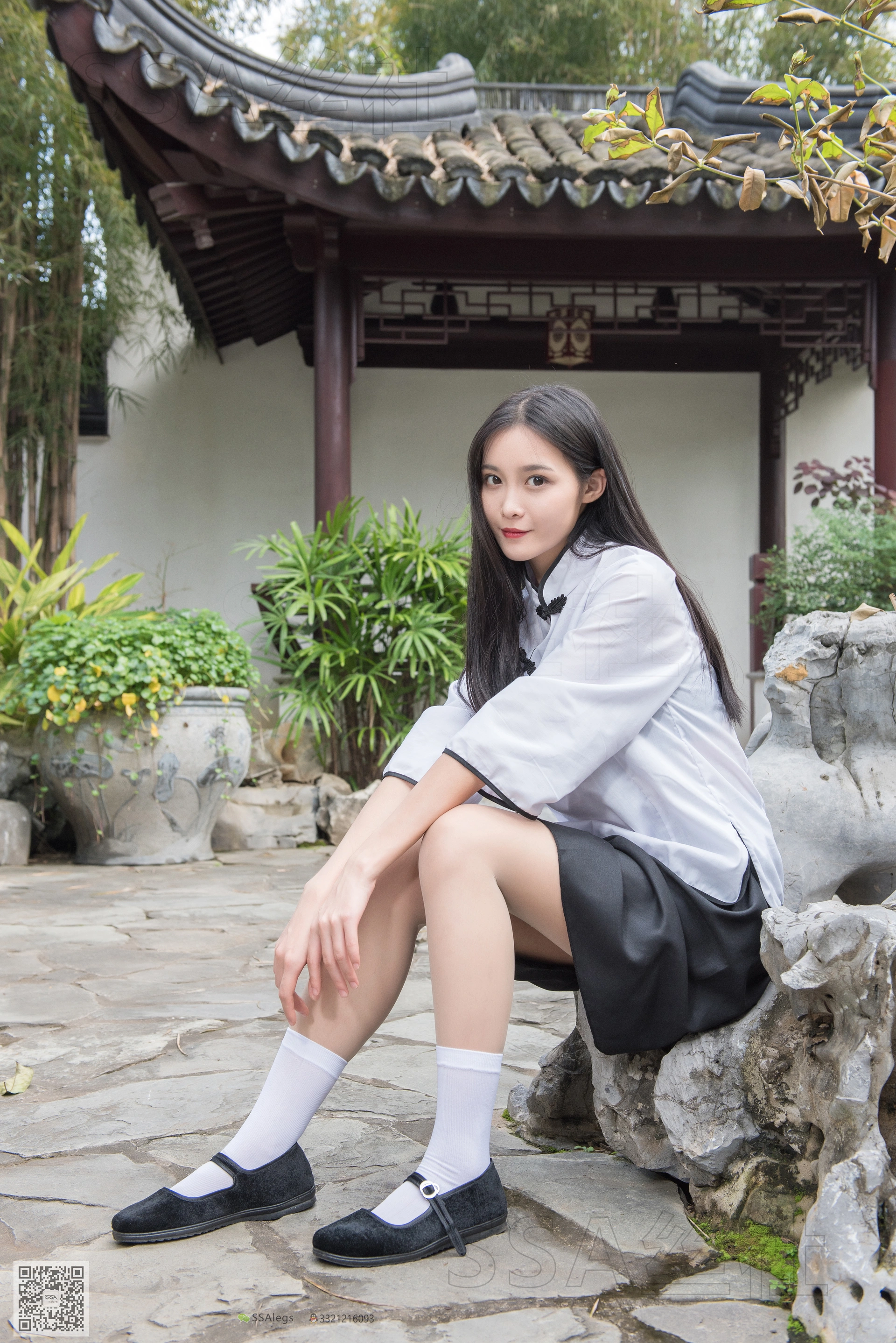 SSA丝社 超清写真 NO.068 君君 民国学妹肉丝白袜[120P-1.85GB]
