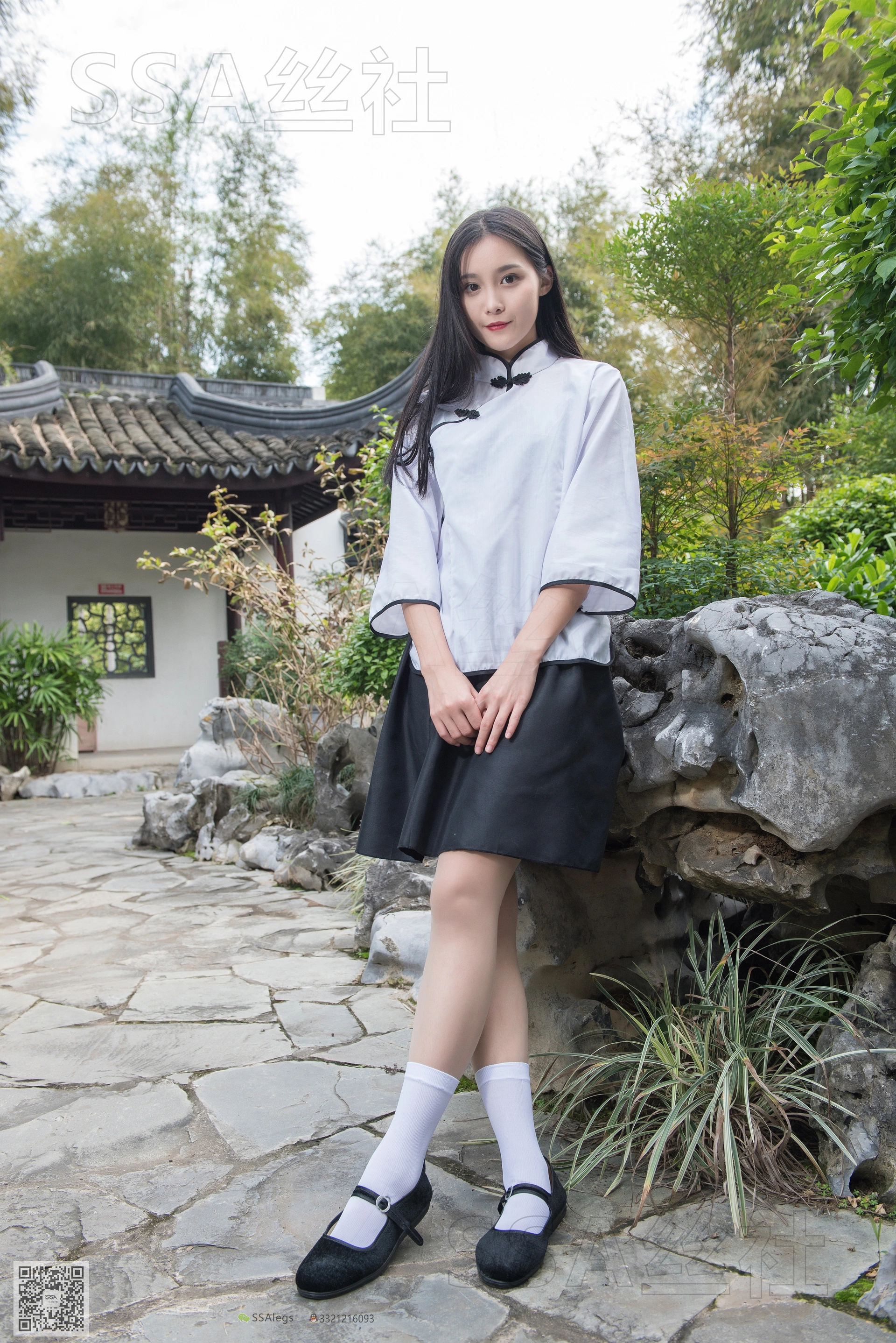 SSA丝社 超清写真 NO.068 君君 民国学妹肉丝白袜[120P-1.85GB]