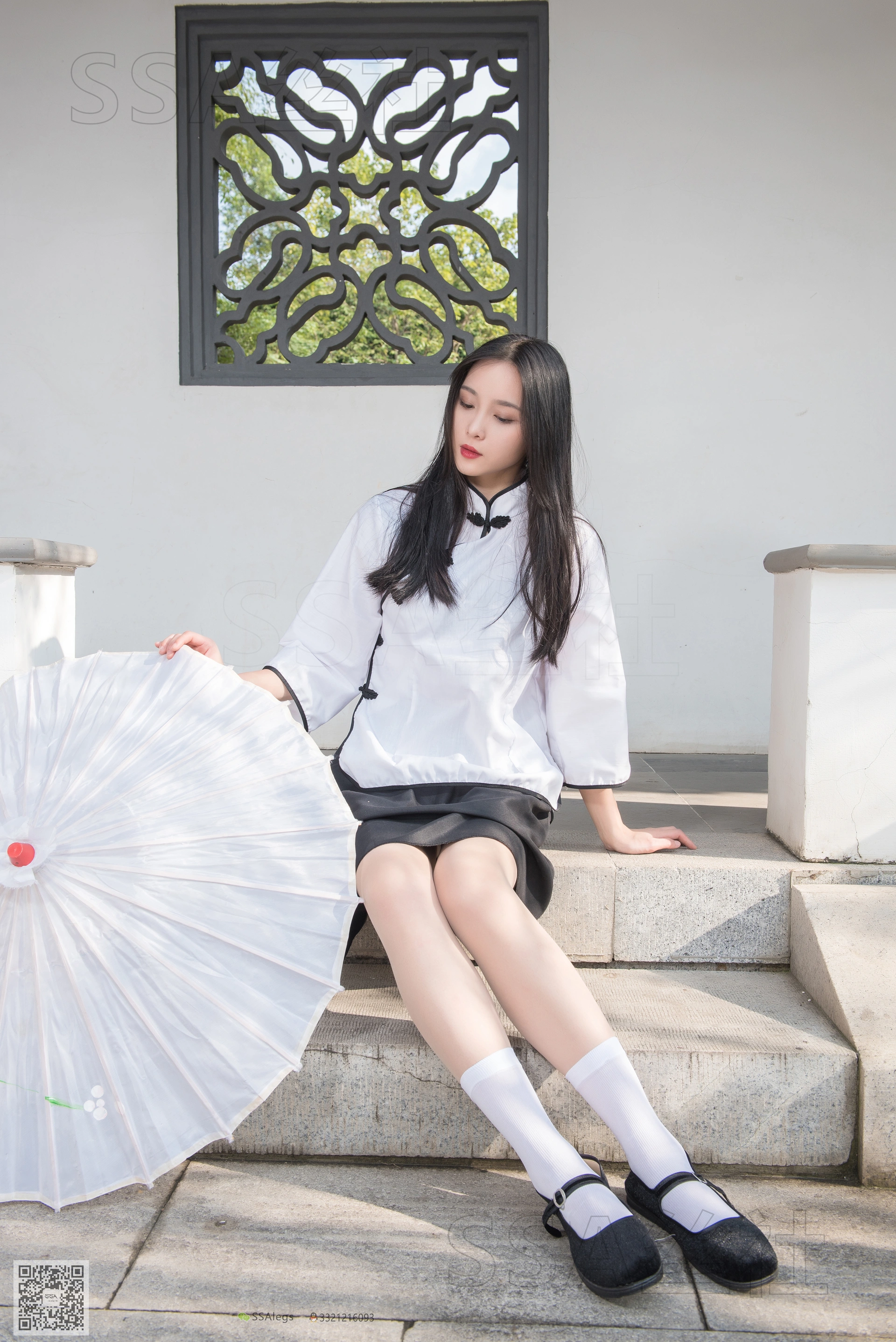 SSA丝社 超清写真 NO.068 君君 民国学妹肉丝白袜[120P-1.85GB]