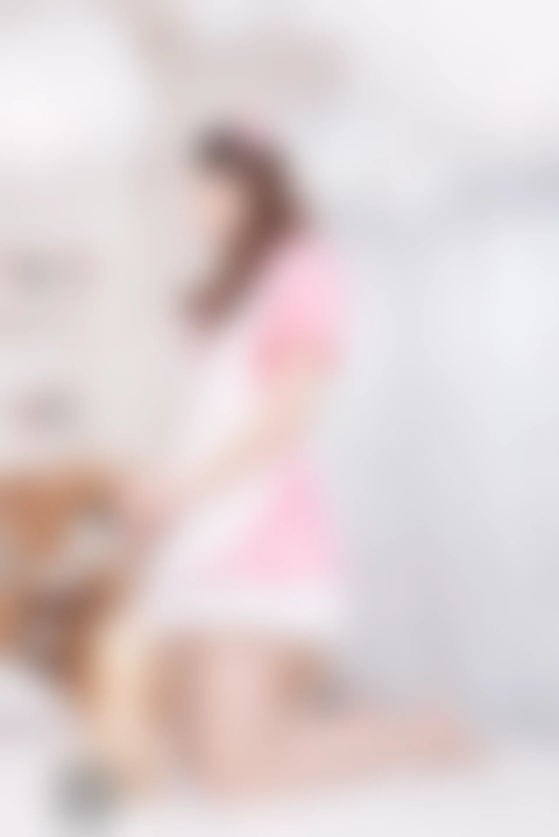 SSA丝社 超清写真 NO.089 雯雯 甜美笑容治愈系粉色女仆装[158P-1.41GB]