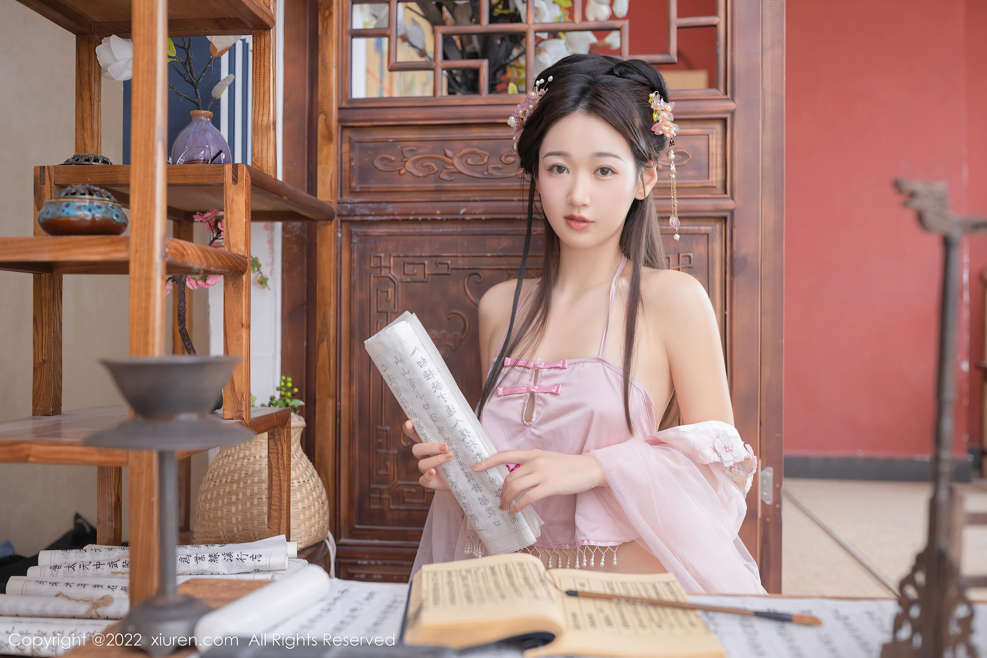 XiuRen秀人网 2022.03.21 No.4749 唐安琪 古装美腿[76+1P 725MB]