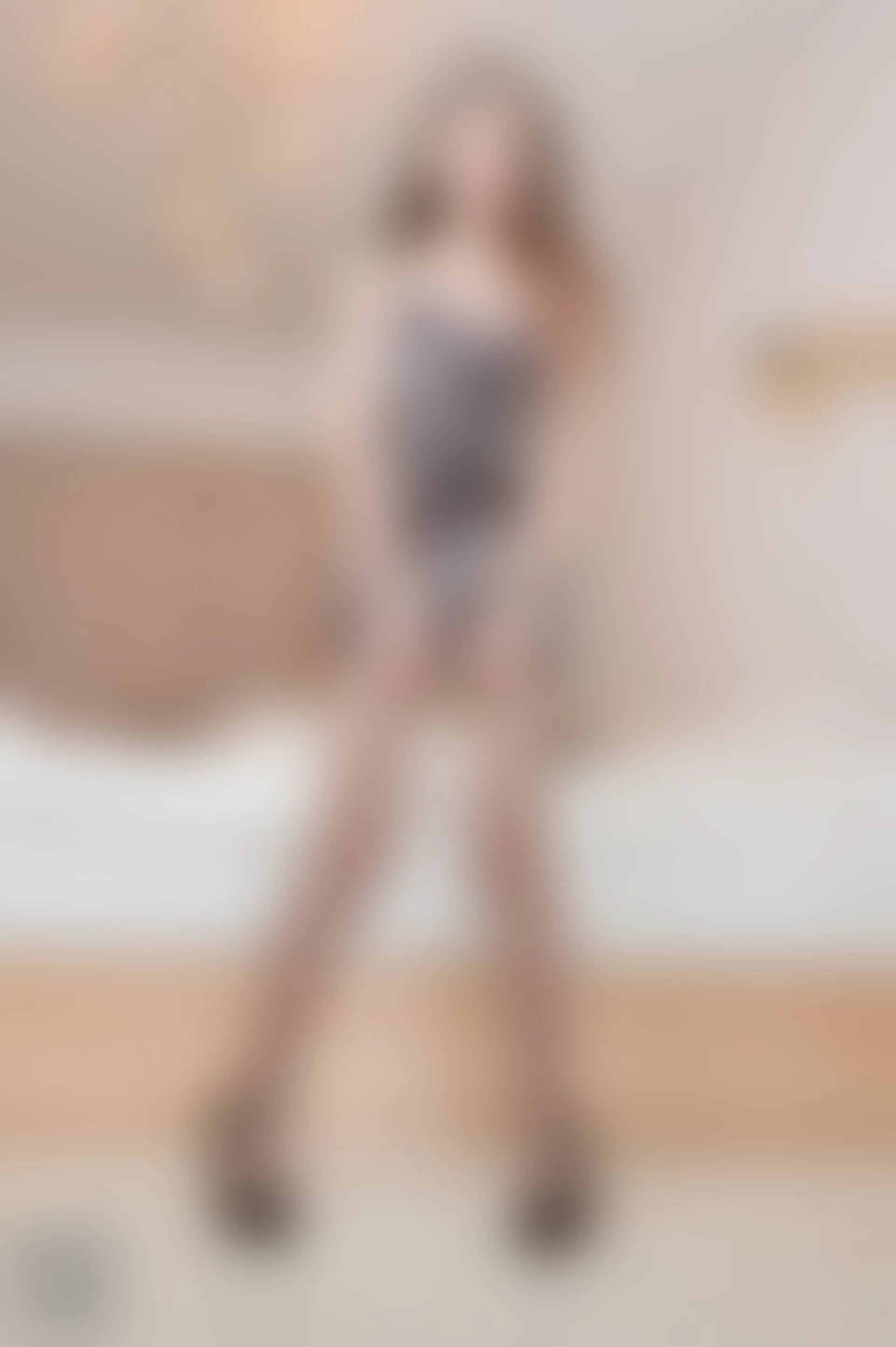 SSA丝社 超清写真 NO.105 西西 腿模西西超短旗袍灰丝脱丝特写[153P-1.04GB]
