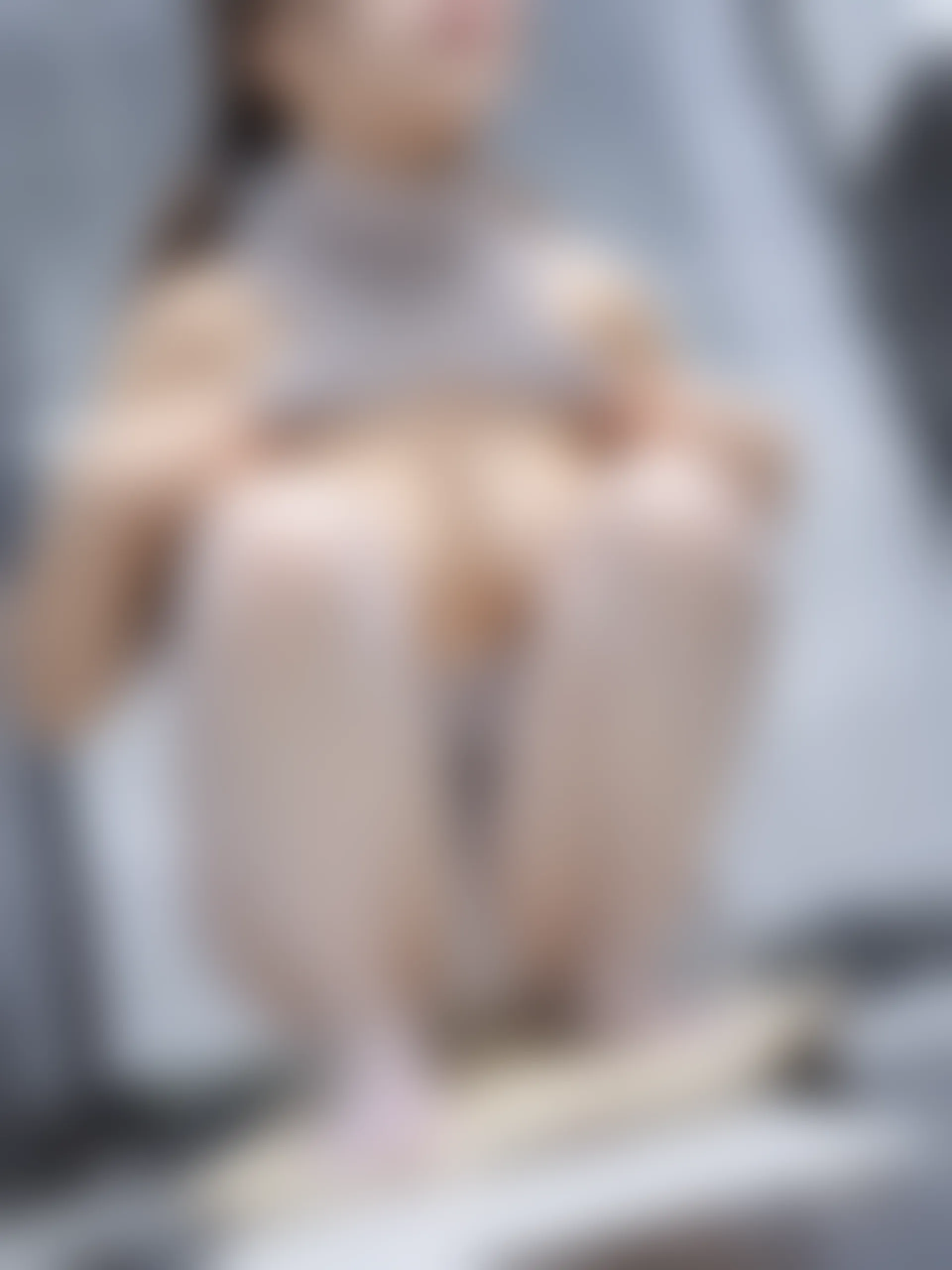 森萝财团 晴涩-07E 双马尾白丝露背毛衣 [97P1V-6.45GB]