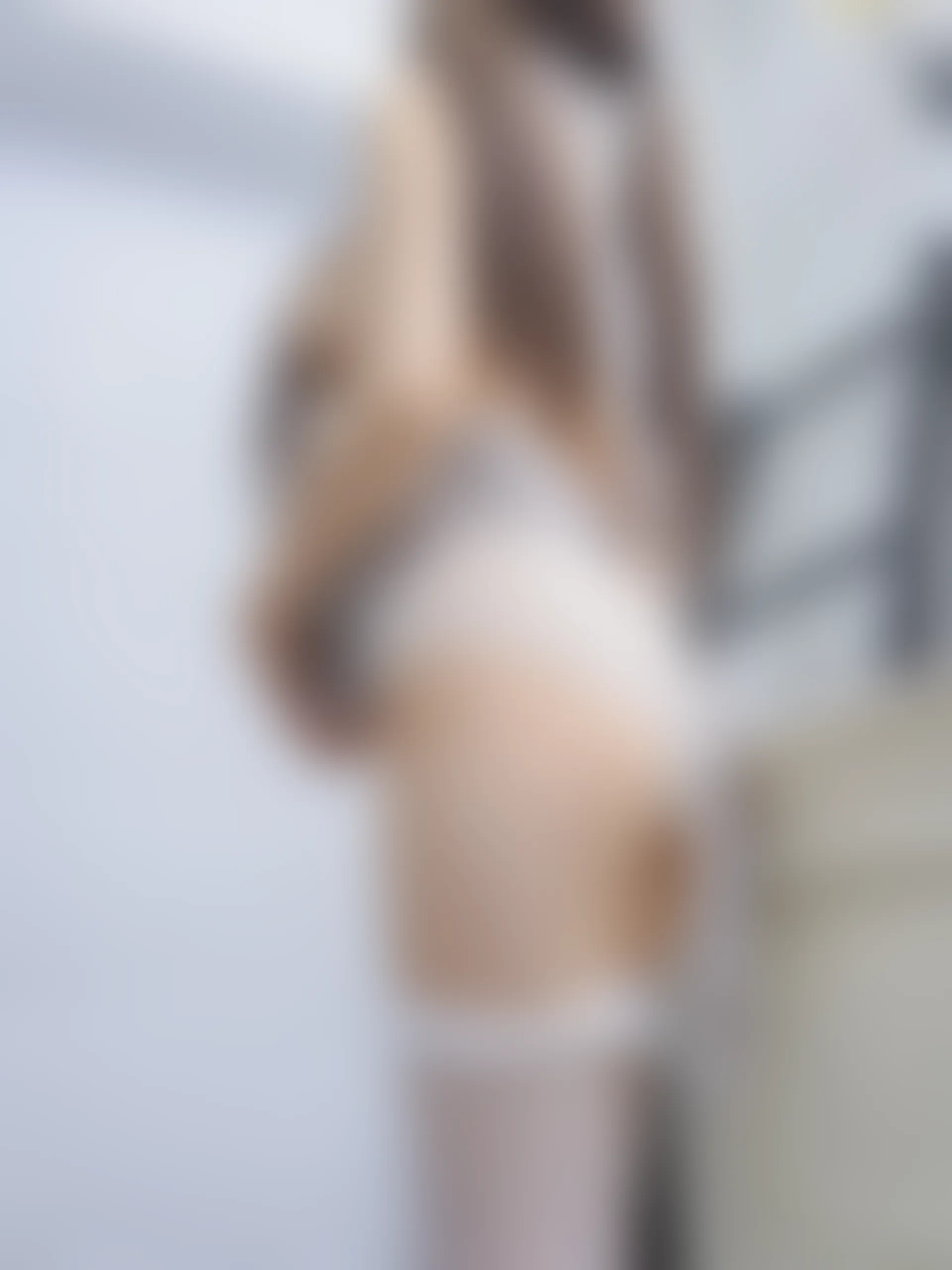 森萝财团 晴涩-07E 双马尾白丝露背毛衣 [97P1V-6.45GB]