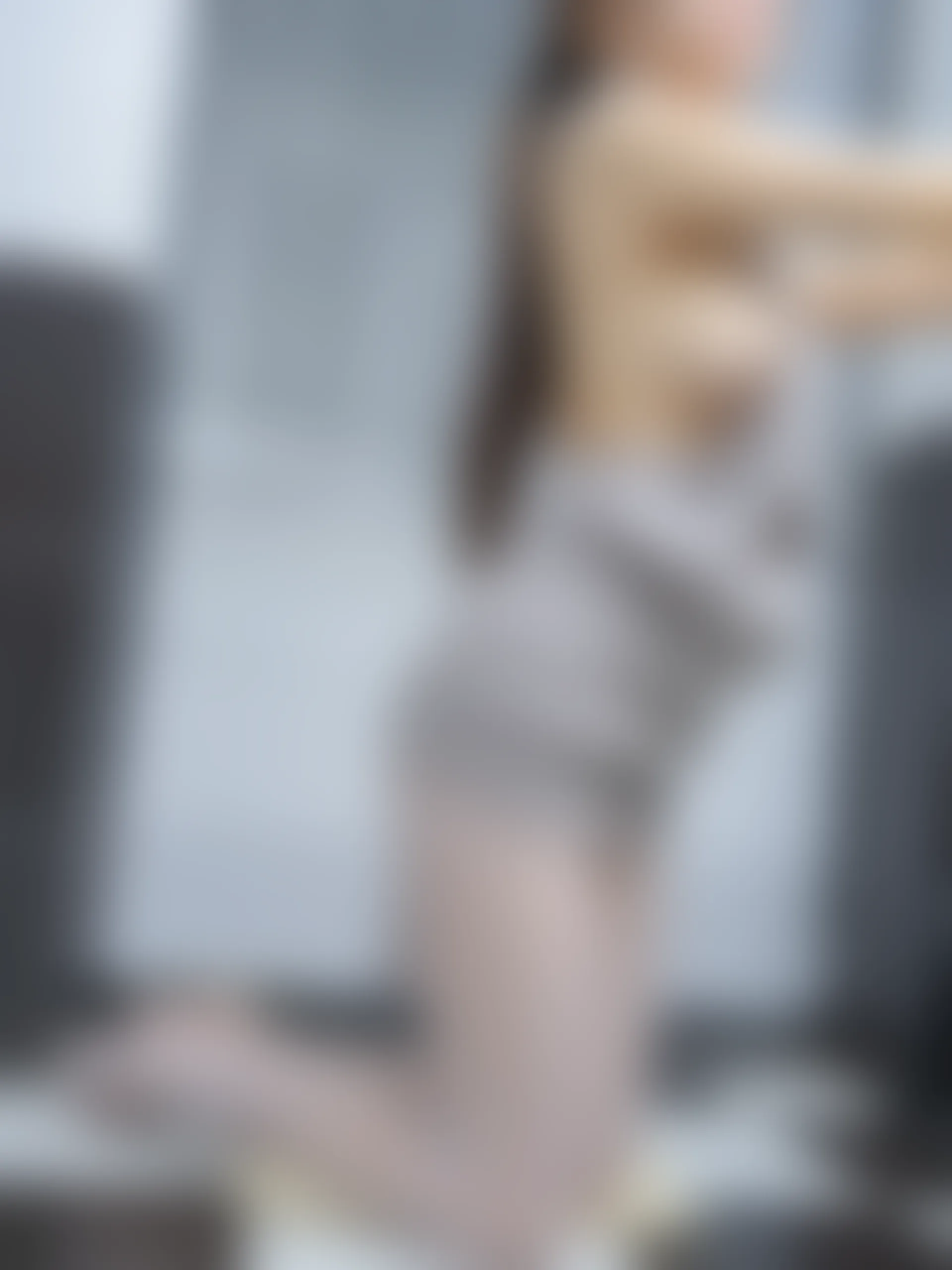 森萝财团 晴涩-07E 双马尾白丝露背毛衣 [97P1V-6.45GB]