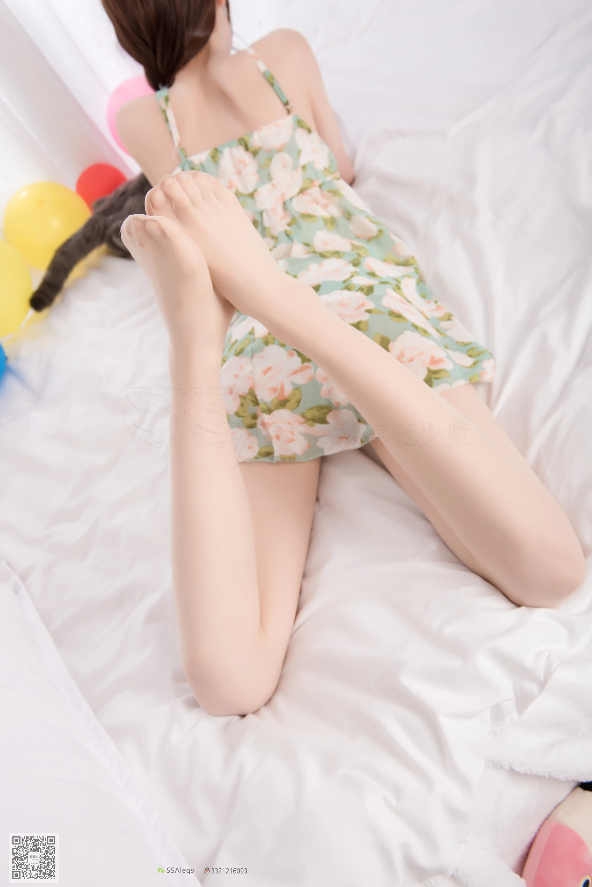 SSA丝社 超清写真 NO.022 琪琪 化身灵魂画师肉丝美足特写[99P-971MB]
