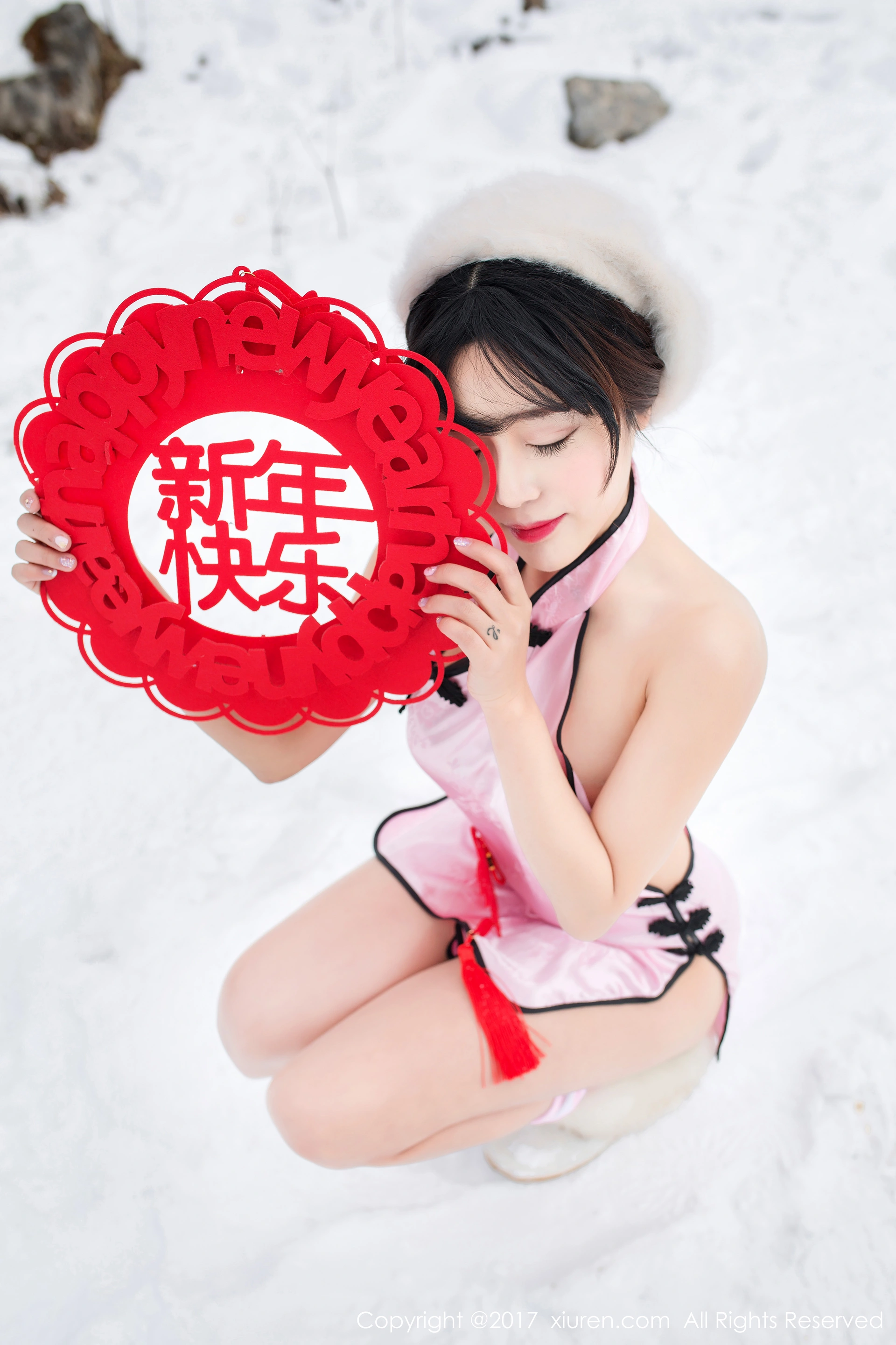 XiuRen秀人网 2017.01.22 No.686 兜豆靓Youlina [50P-126M]