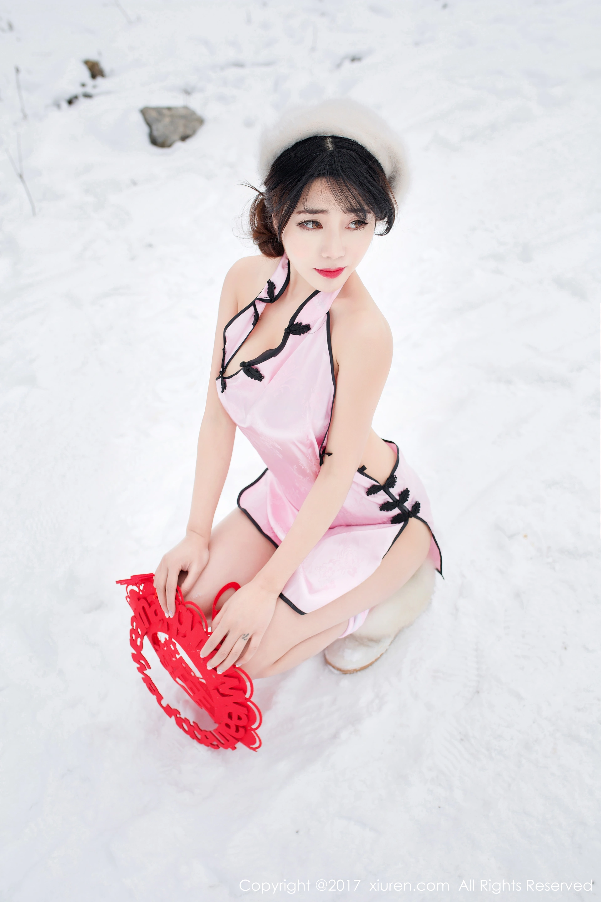 XiuRen秀人网 2017.01.22 No.686 兜豆靓Youlina [50P-126M]