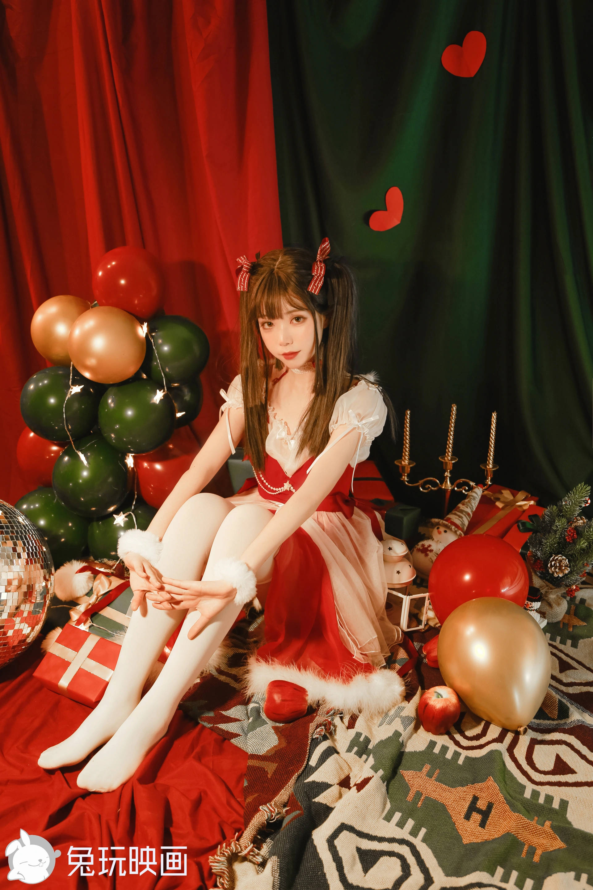 D51.002 红苹果和双马尾 [40P-497MB]