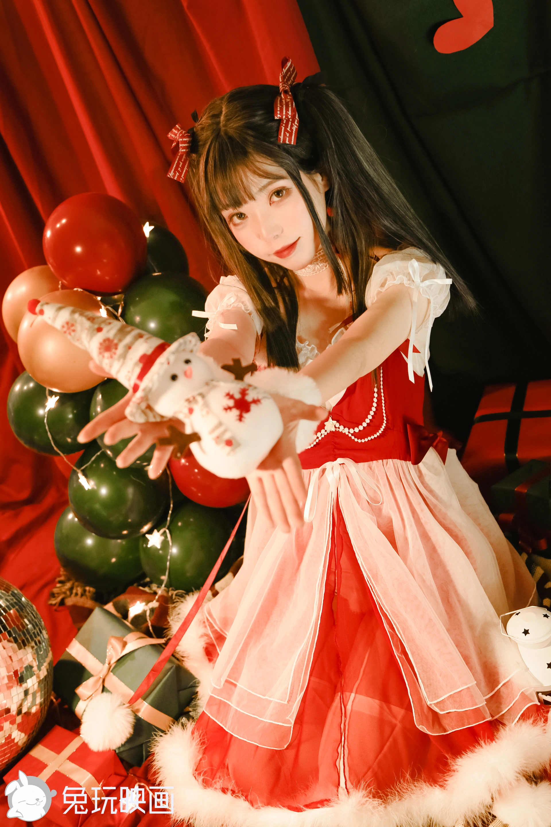 D51.002 红苹果和双马尾 [40P-497MB]