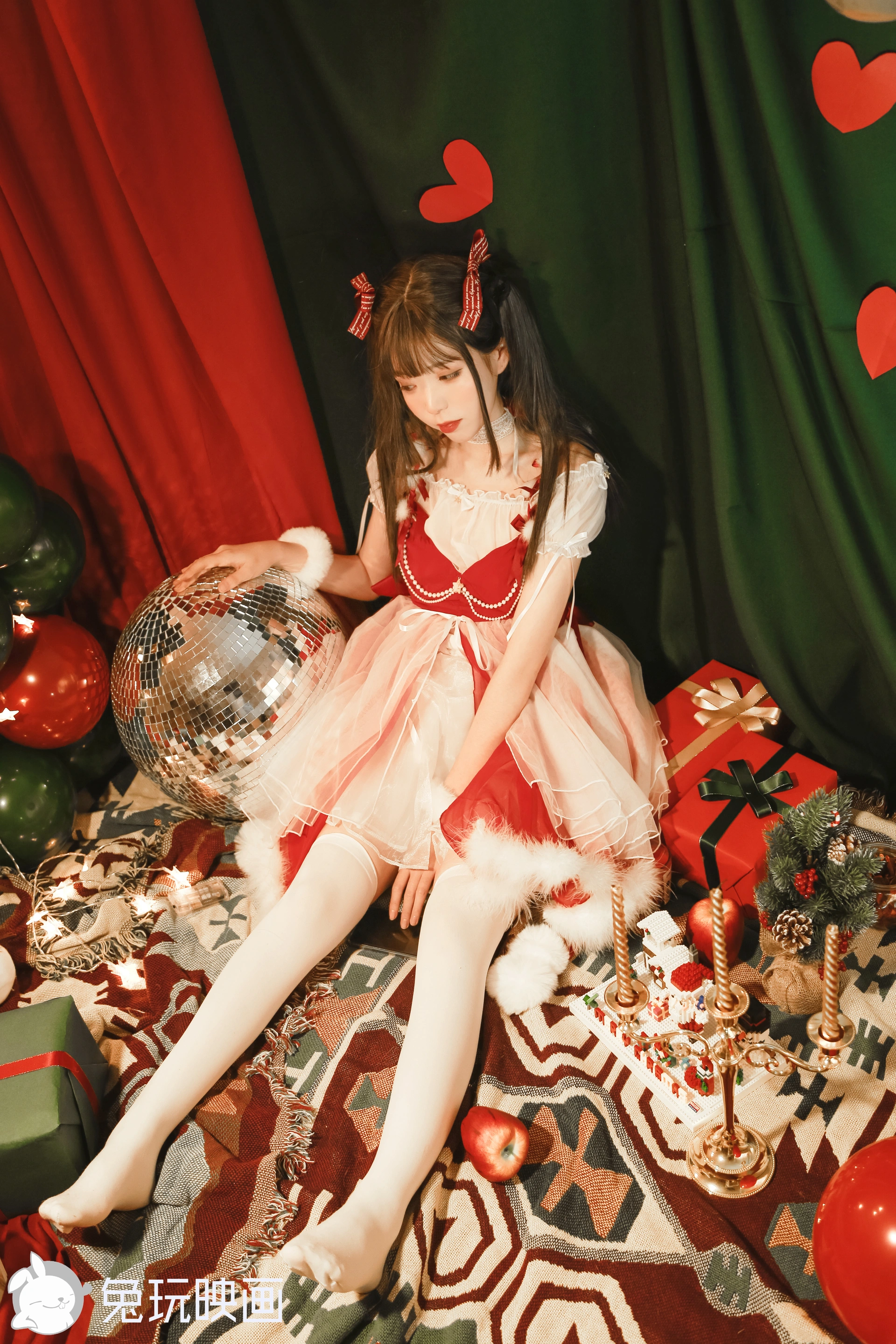 D51.002 红苹果和双马尾 [40P-497MB]