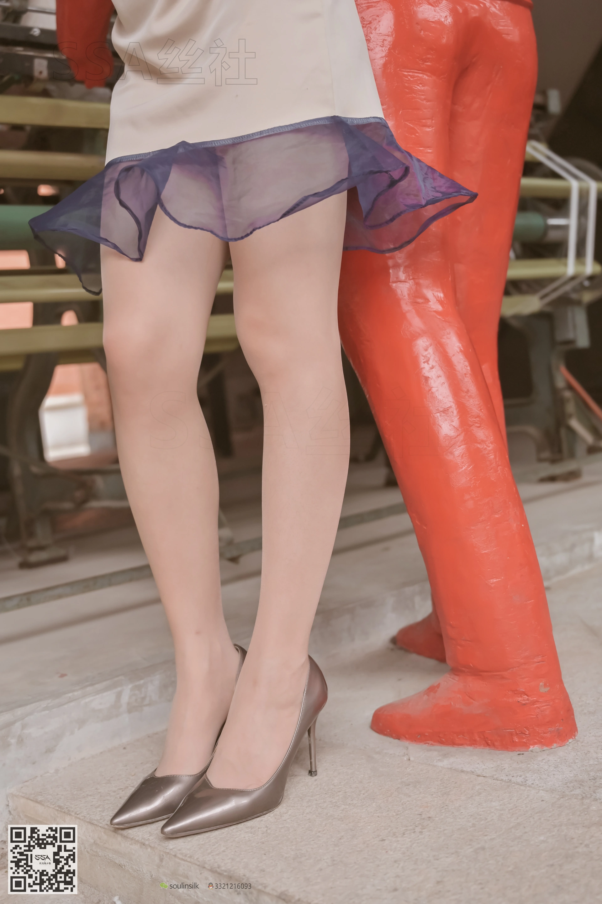 SSA丝社 超清写真 NO.099 雪梨 腿模雪梨街拍短裙肉丝[155P-1.14GB]
