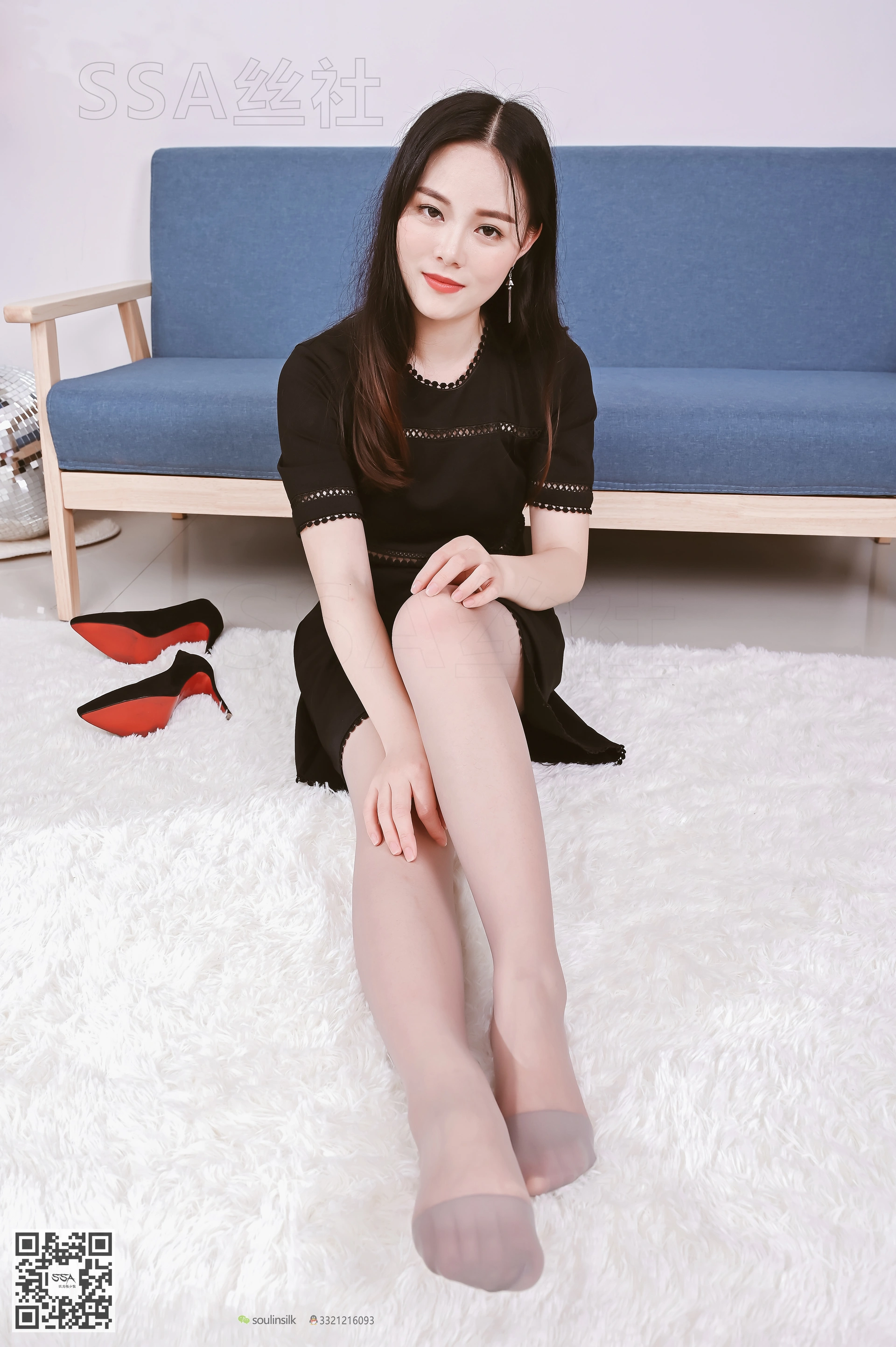 SSA丝社 超清写真 NO.133 晓晓 35码精致小脚的灰丝[140P-1.36GB]