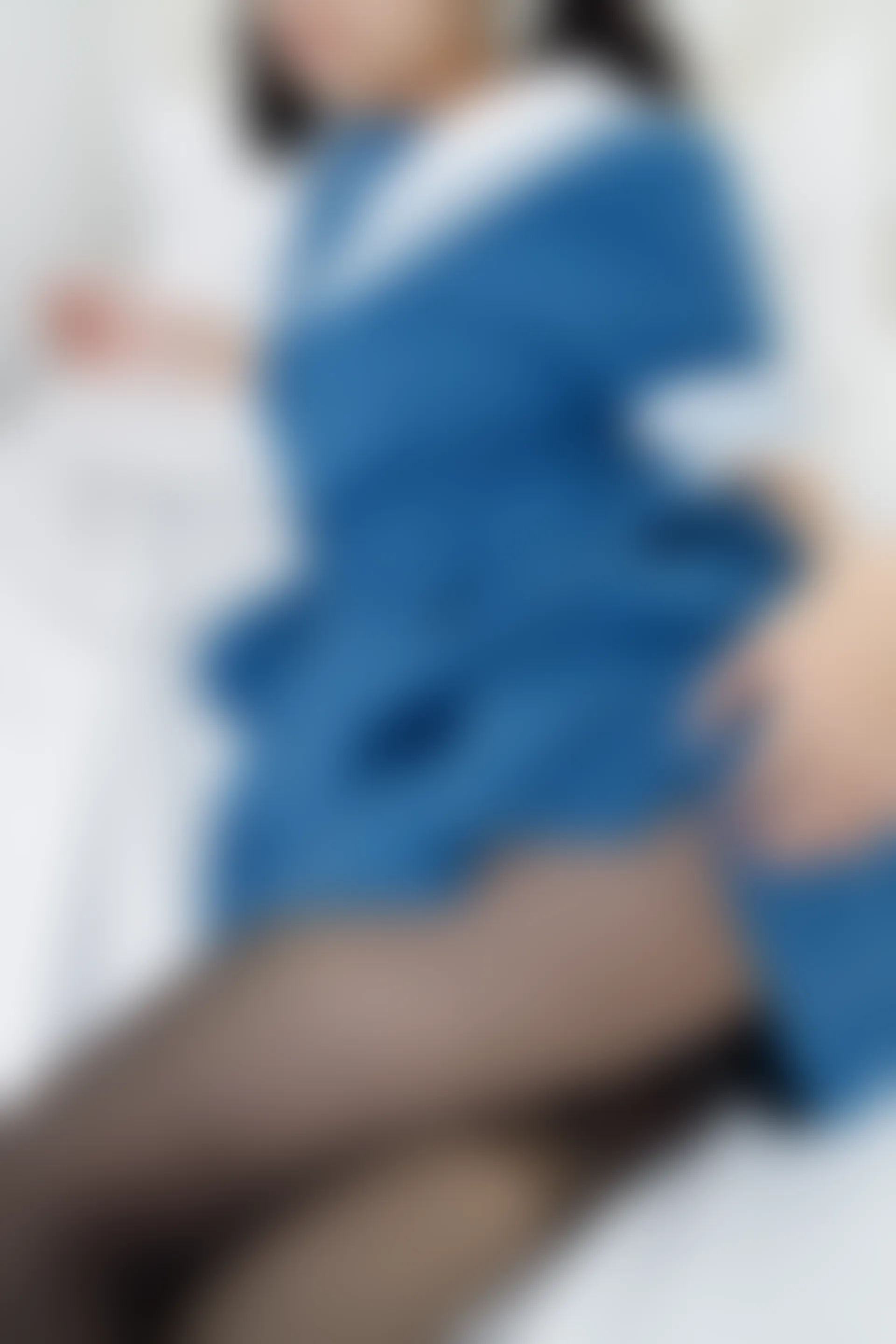 森萝财团 無料 – 02 黑丝蓝色JK制服[82P-932.8M]JK, JK制服, 制服, 有料, 森萝财团, 無料, 美腿, 美足, 黑丝