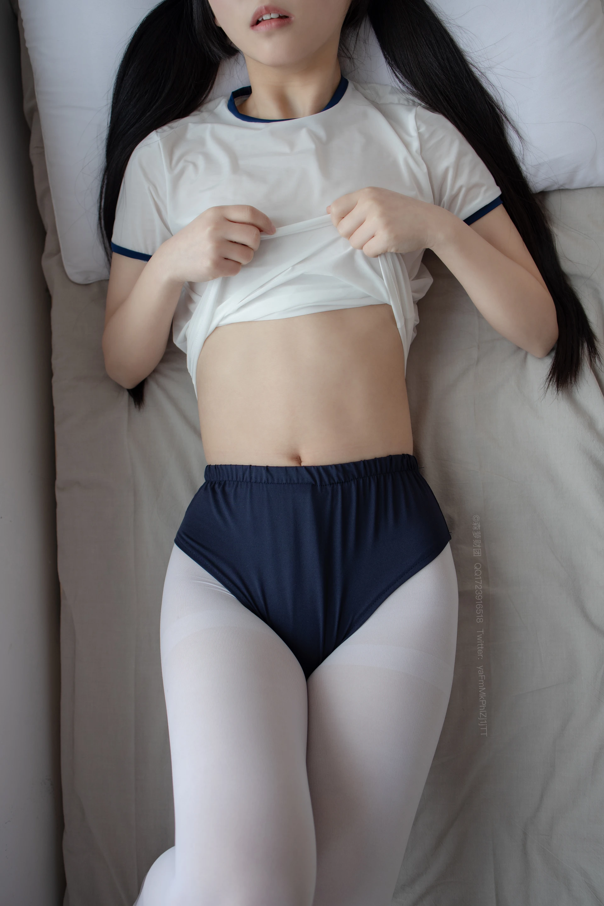 森萝财团 X-056 [91P1V-2.38G]可爱, 森萝财团, 白丝, 美腿