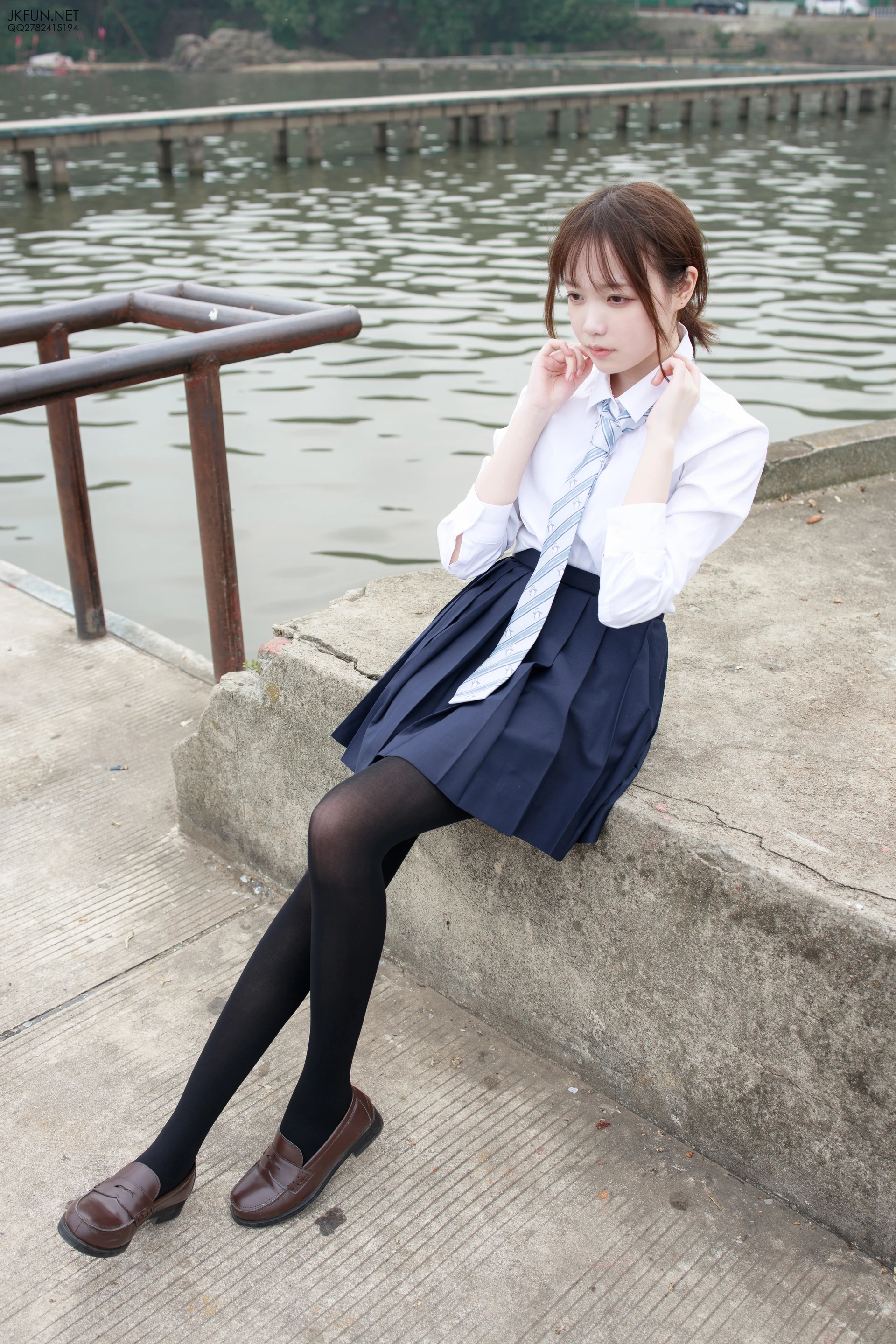JKFUN-006 [140P1V-2.89G]Aika, JKFUN, 制服, 可爱, 学生装, 森萝财团, 美腿, 黑丝