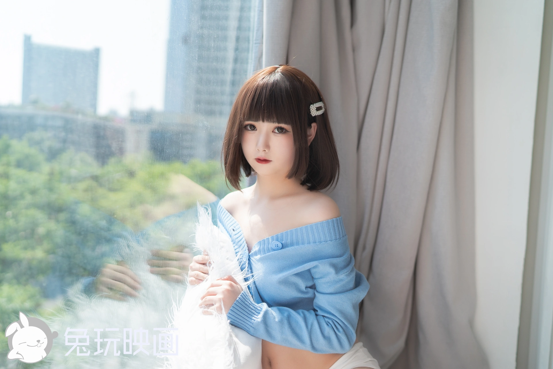 D58.004 兔玩映画 蓝色之夏 [33P-165MB]