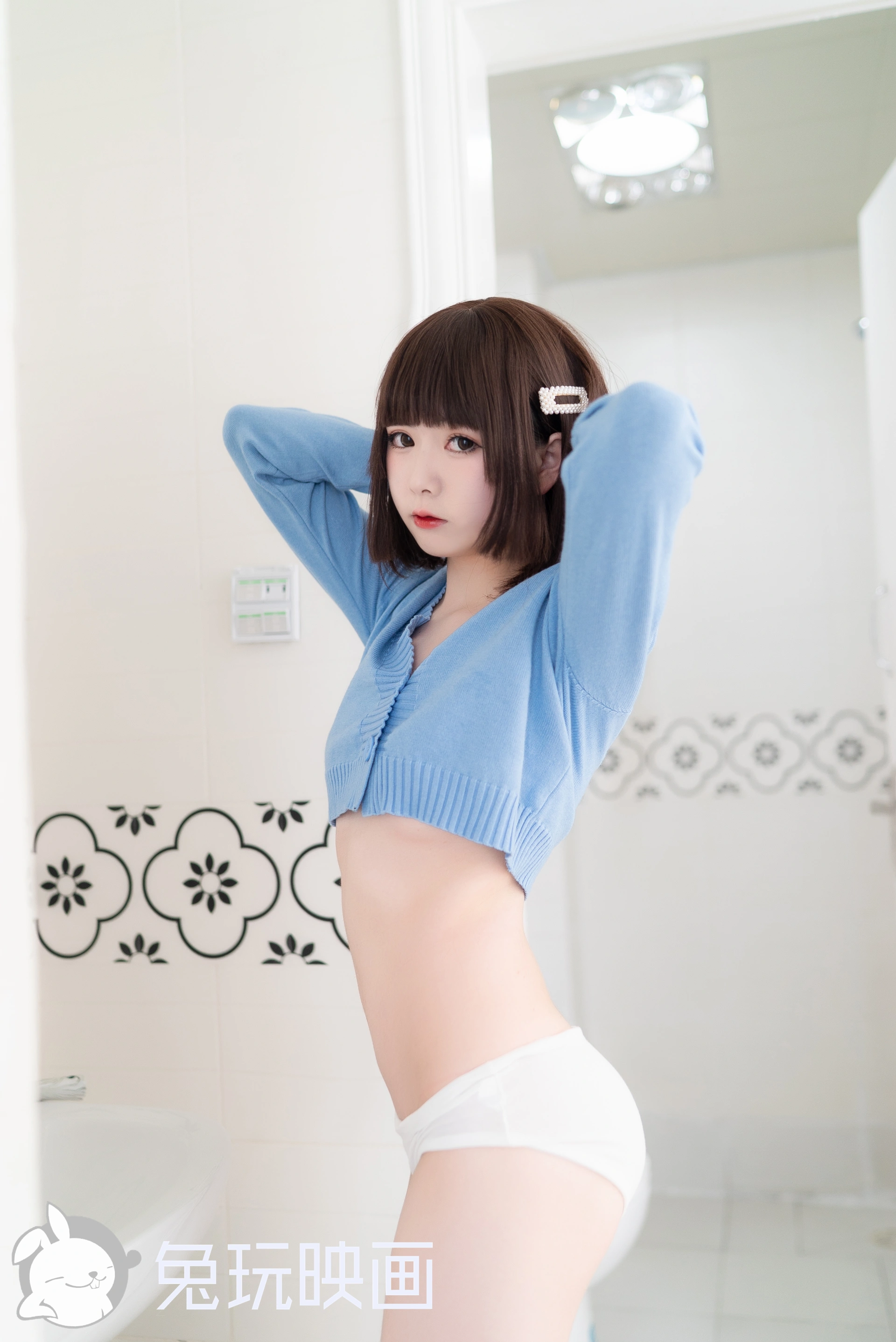 D58.004 兔玩映画 蓝色之夏 [33P-165MB]