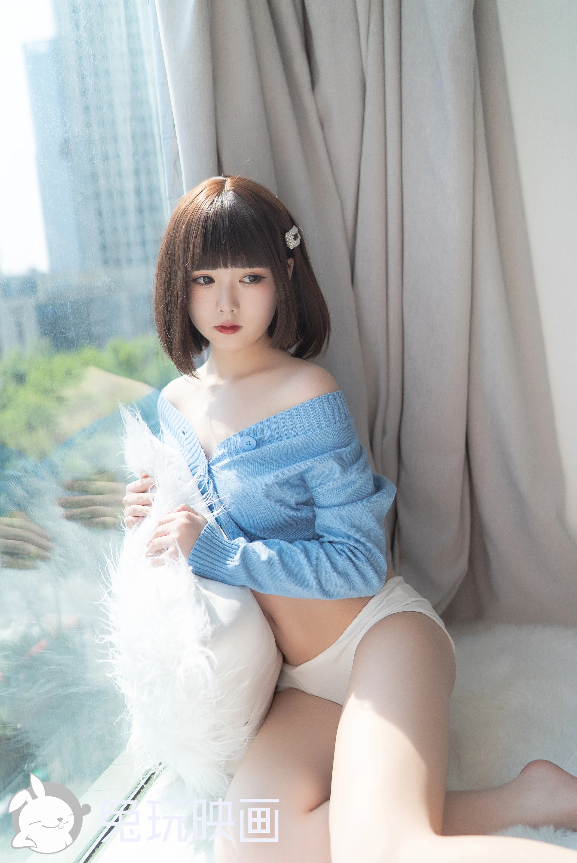 D58.004 兔玩映画 蓝色之夏 [33P-165MB]