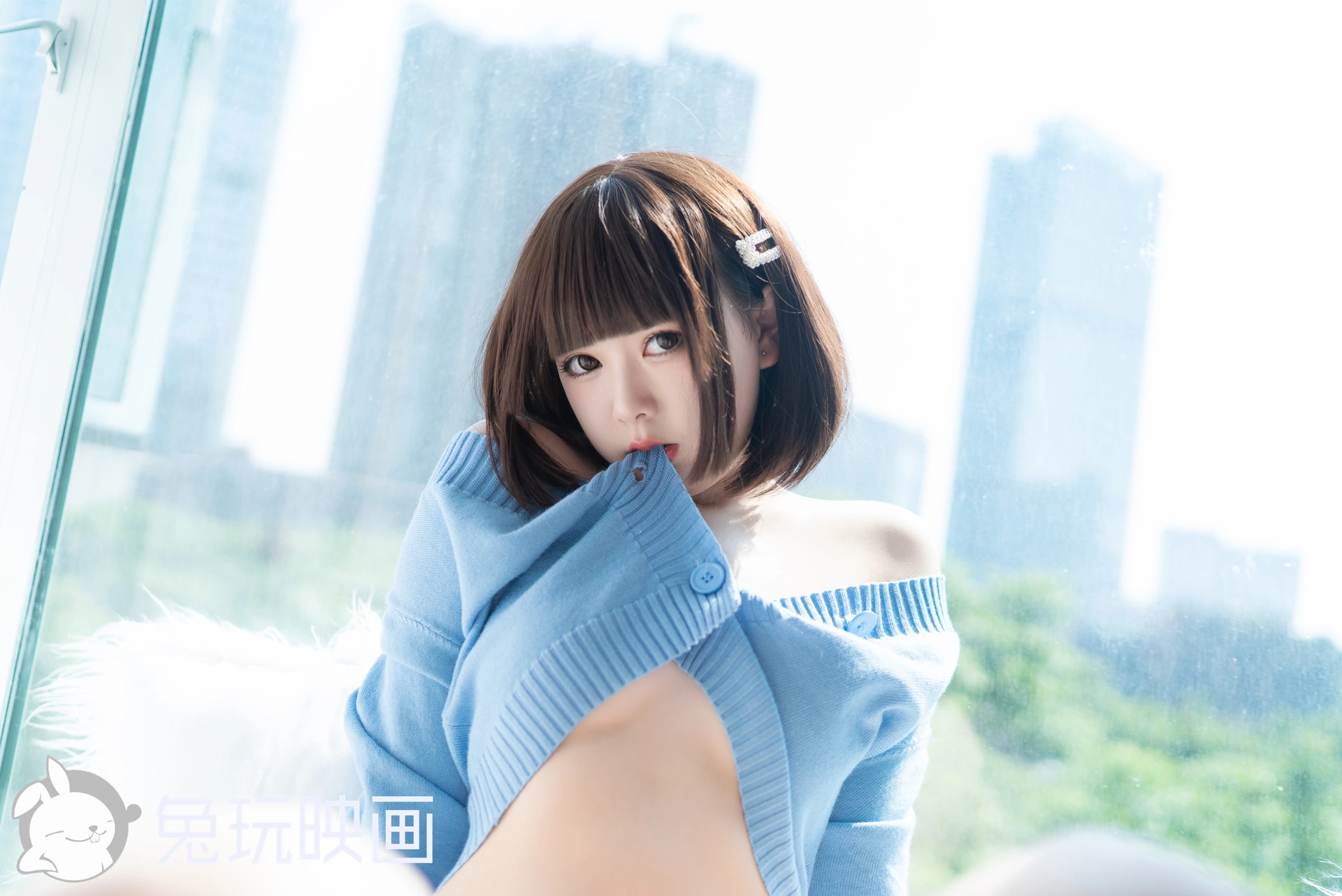 D58.004 兔玩映画 蓝色之夏 [33P-165MB]