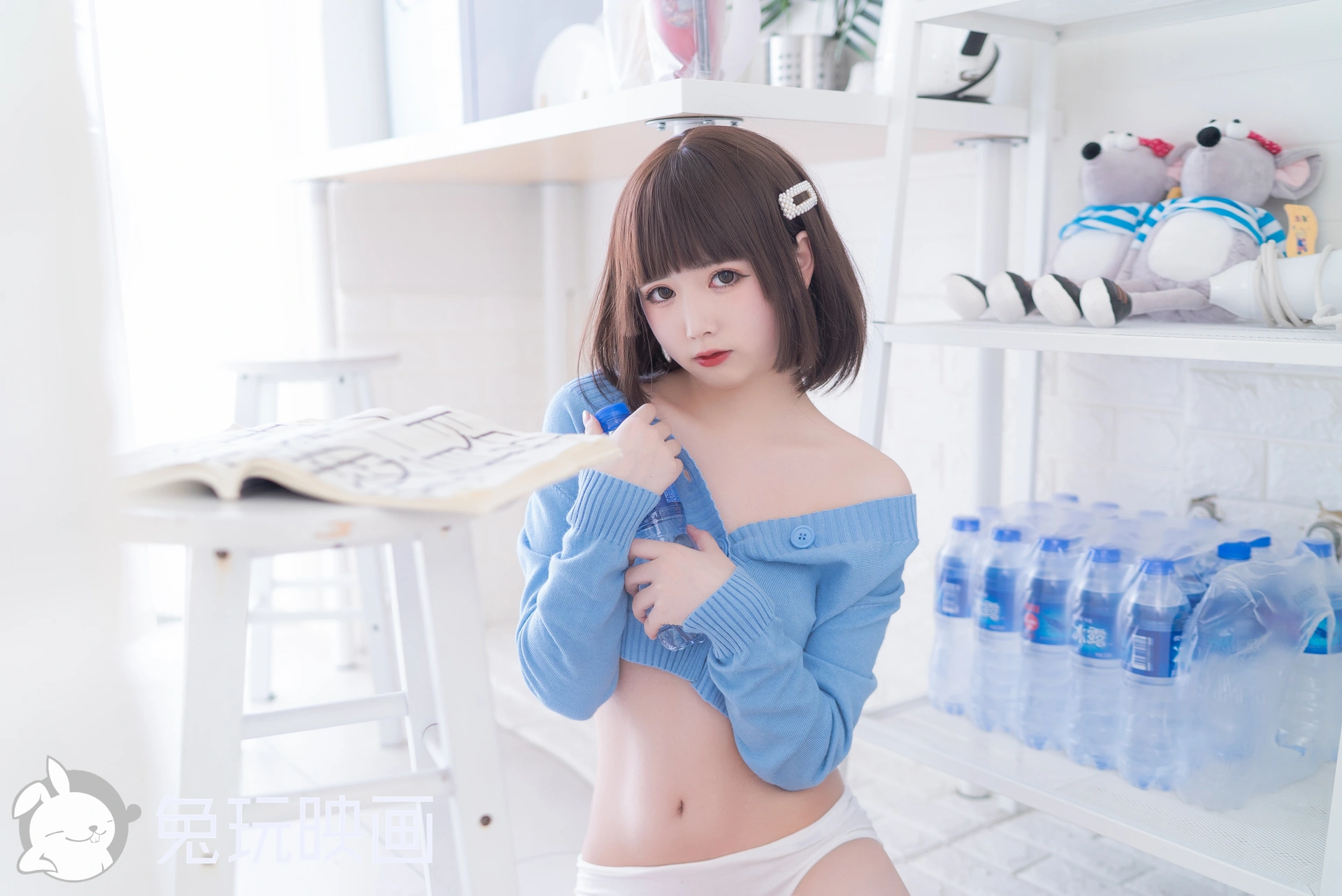 D58.004 兔玩映画 蓝色之夏 [33P-165MB]