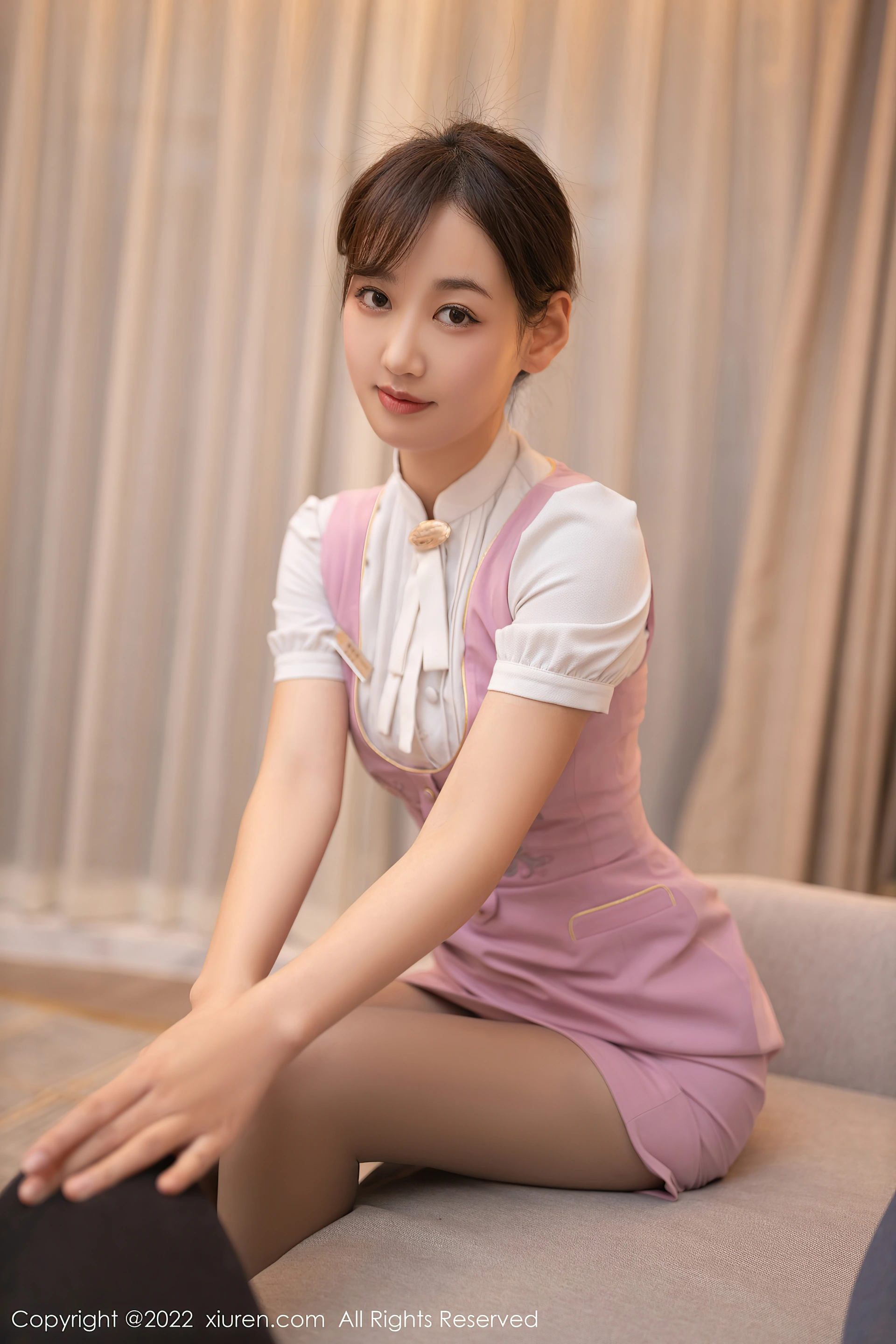 XiuRen秀人网 2022.02.28 No.4647 唐安琪 制服美腿[86+1P 825MB]