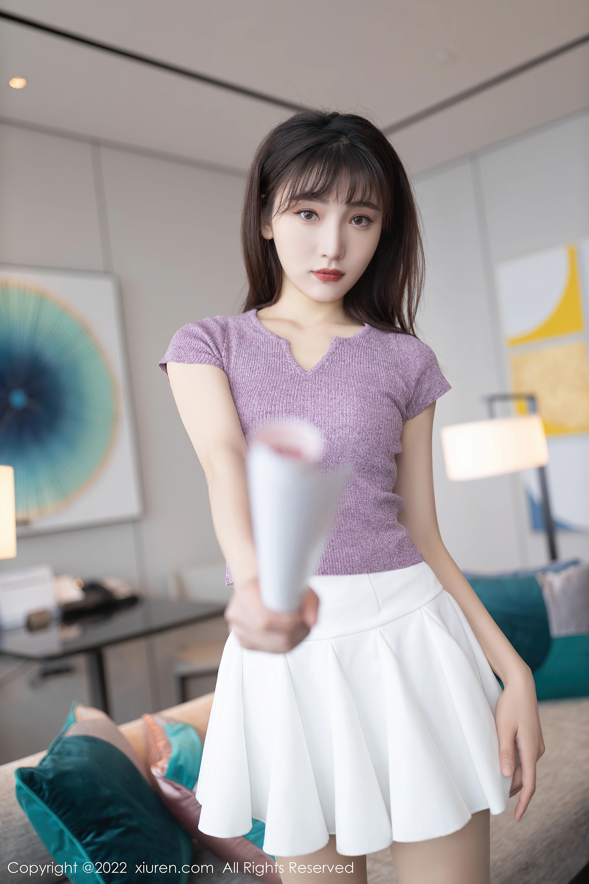 XiuRen秀人网 2022.02.10 No.4570 陆萱萱 美腿清纯[80+1P 757MB]