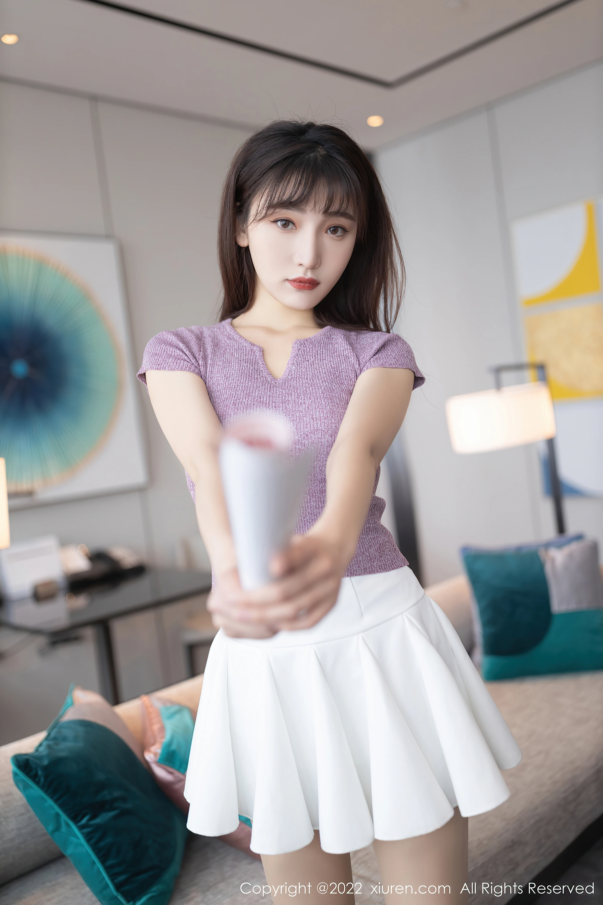 XiuRen秀人网 2022.02.10 No.4570 陆萱萱 美腿清纯[80+1P 757MB]