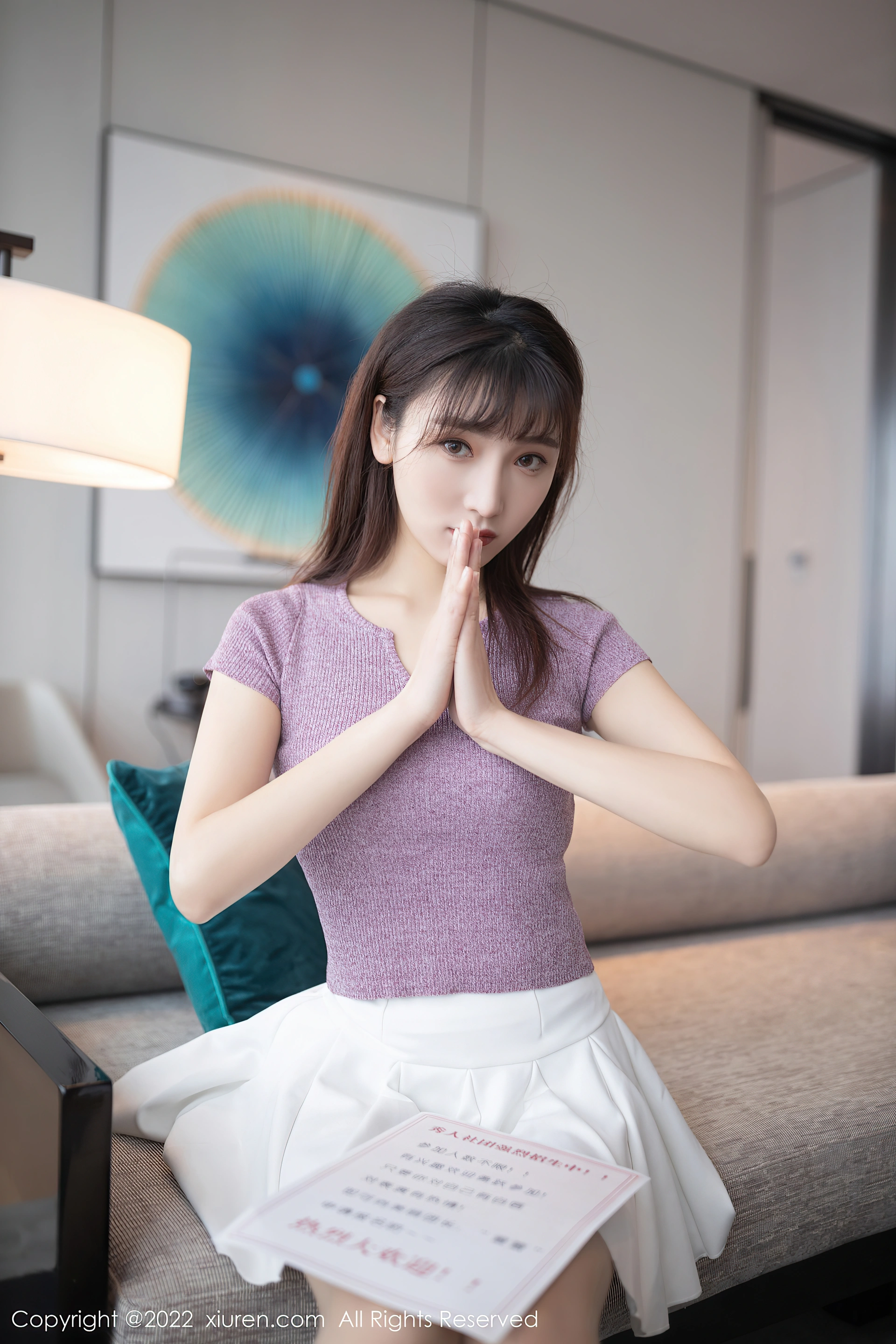 XiuRen秀人网 2022.02.10 No.4570 陆萱萱 美腿清纯[80+1P 757MB]