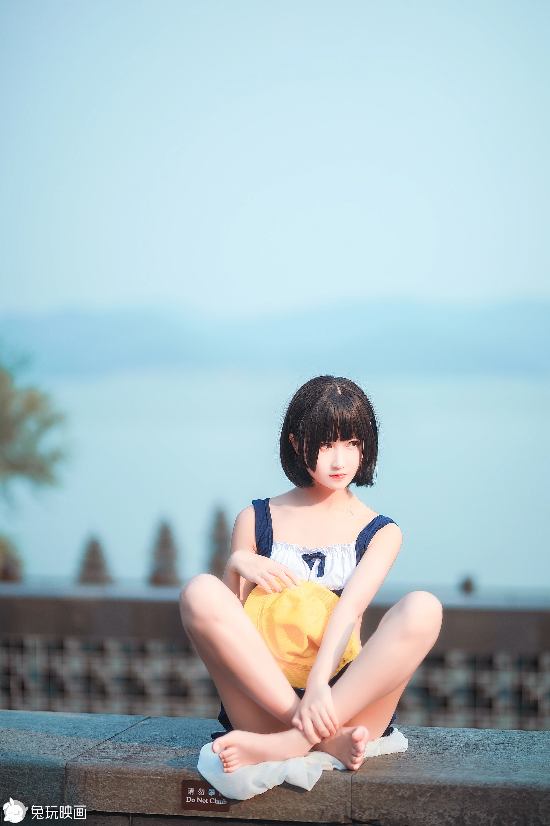 兔玩映画 夏日泳装 Vol.041 小黄帽 [40P-413MB]