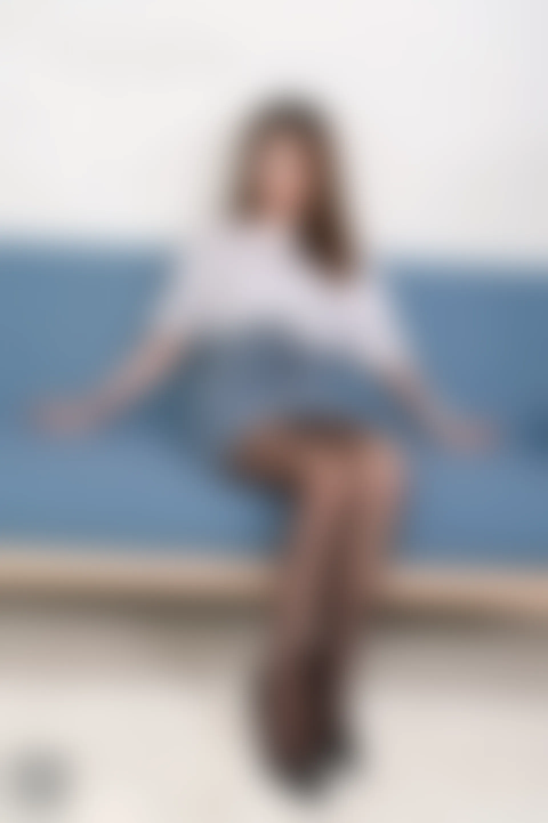 SSA丝社 超清写真 NO.139 毛毛斑点T恤黑丝 [137P-2.62GB]