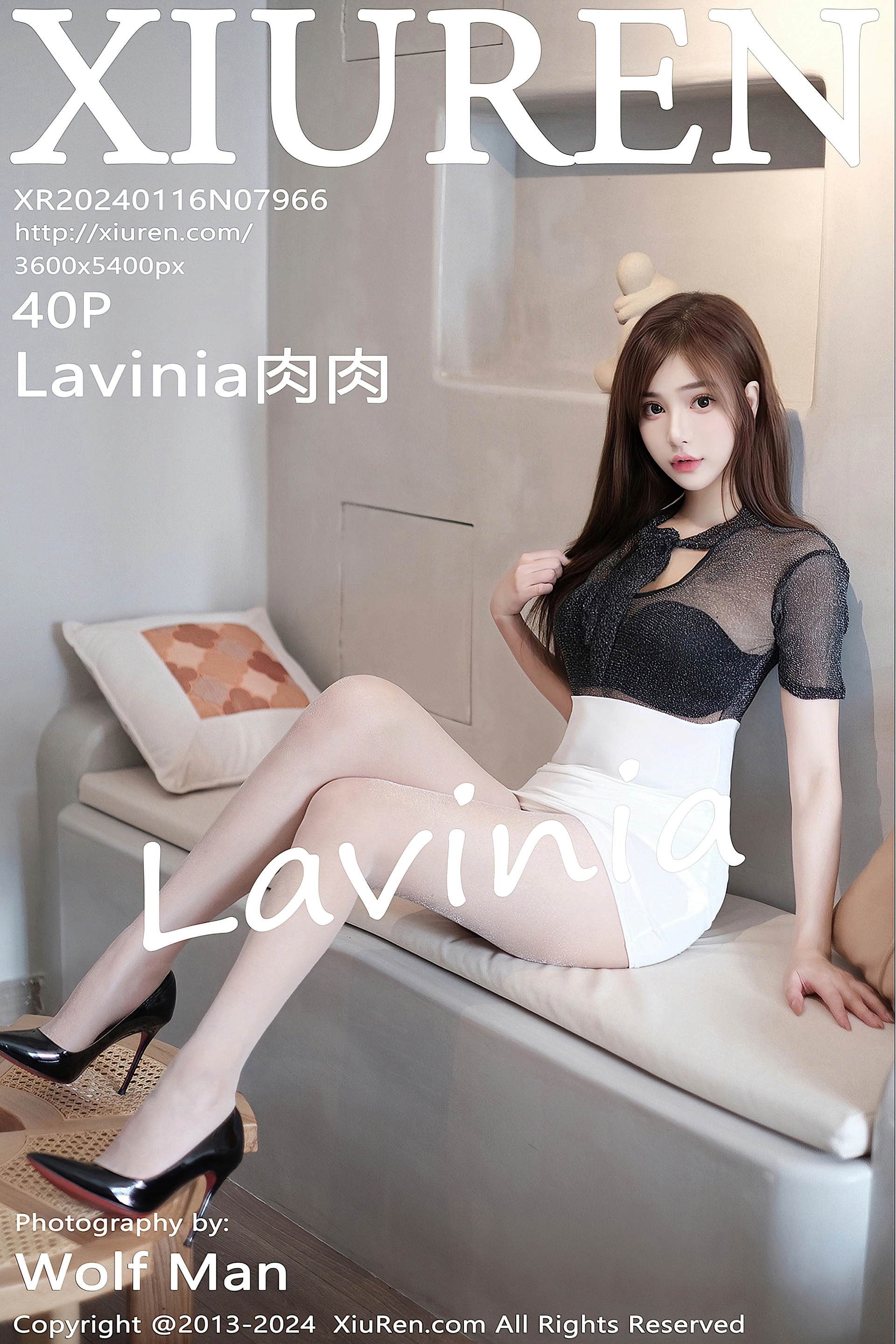XIUREN秀人网 2024.01.16 NO.7966 Lavinia肉肉[40+1P／378MB]