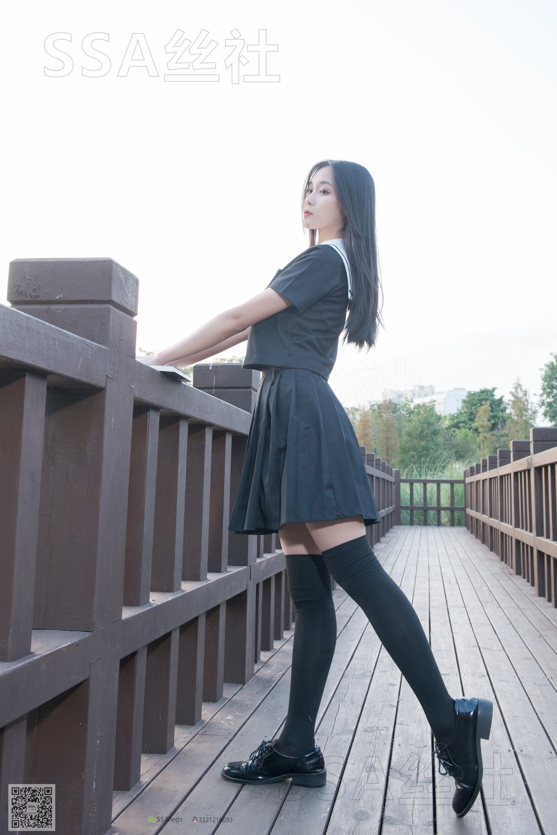 SSA丝社 超清写真 NO.060 君君 JK制服游公园[111P-2.00GB]