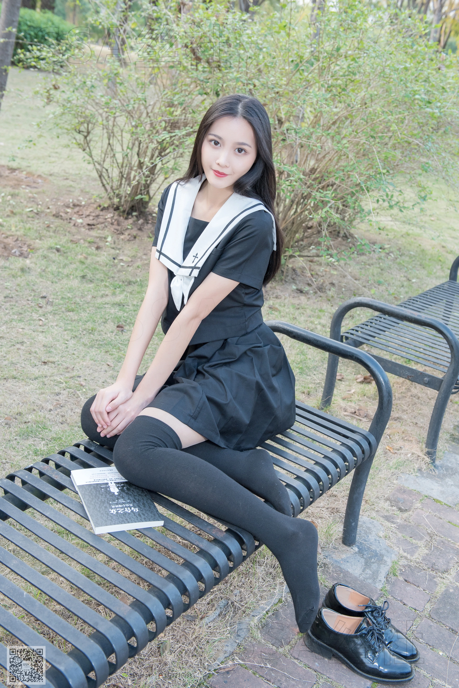 SSA丝社 超清写真 NO.060 君君 JK制服游公园[111P-2.00GB]