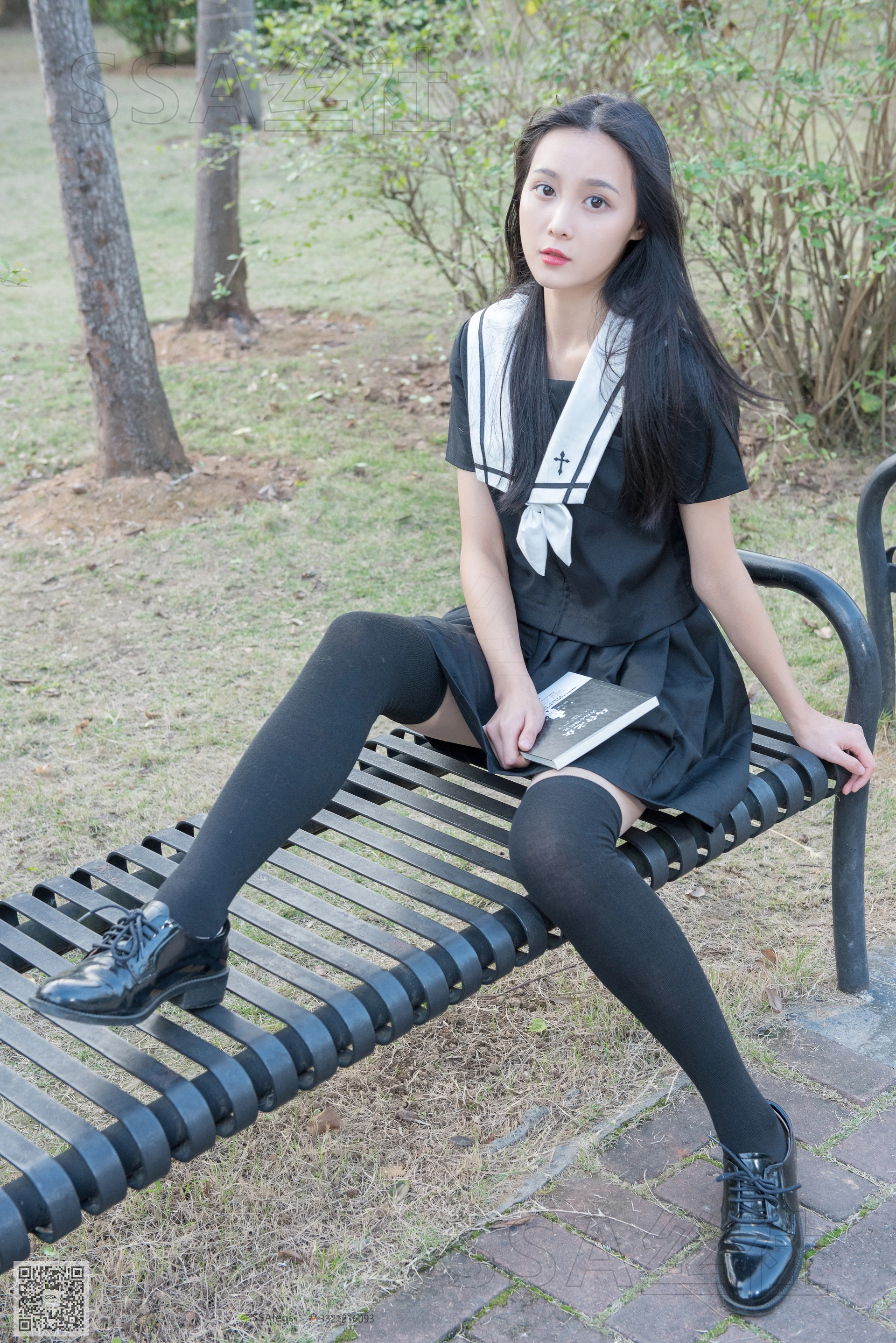 SSA丝社 超清写真 NO.060 君君 JK制服游公园[111P-2.00GB]