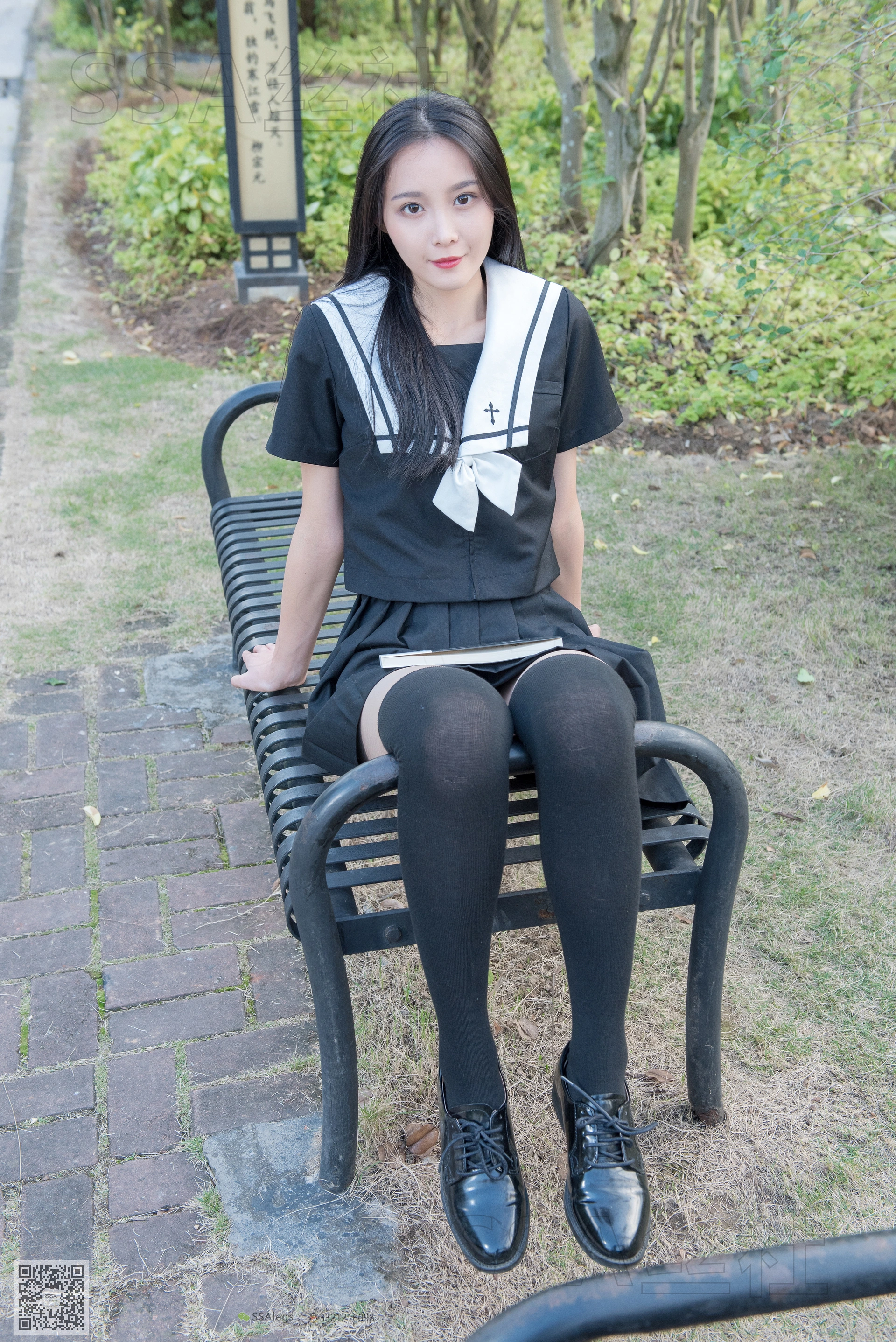 SSA丝社 超清写真 NO.060 君君 JK制服游公园[111P-2.00GB]