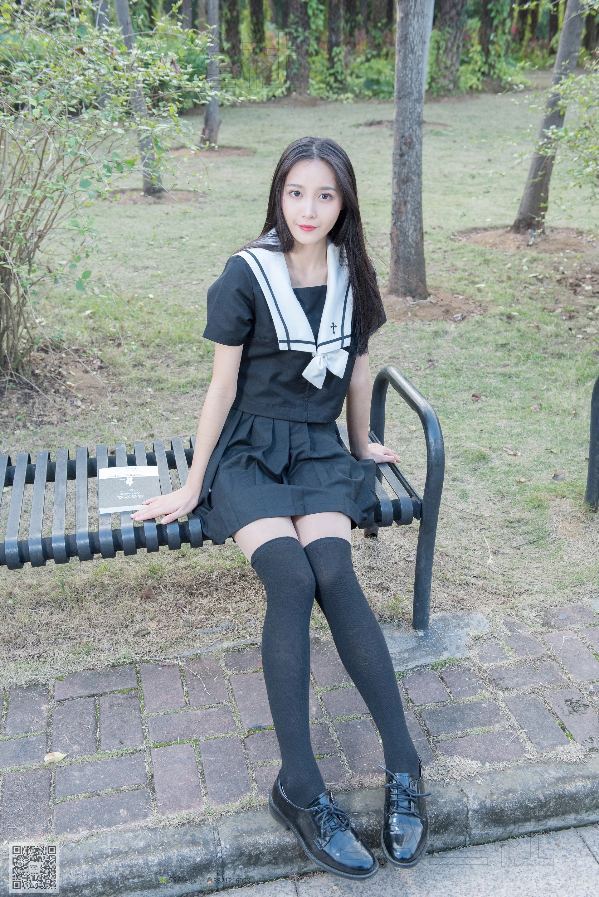 SSA丝社 超清写真 NO.060 君君 JK制服游公园[111P-2.00GB]