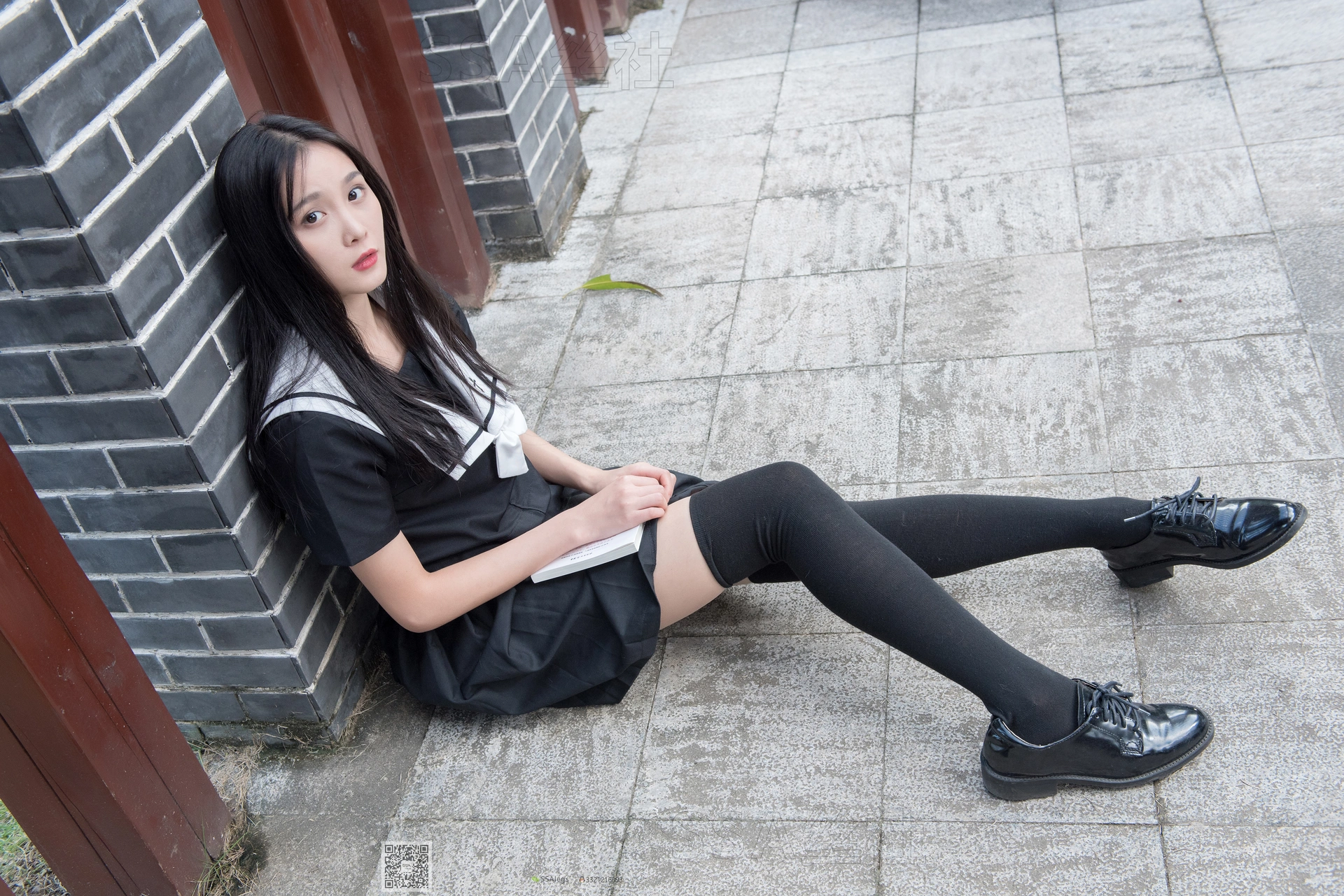 SSA丝社 超清写真 NO.060 君君 JK制服游公园[111P-2.00GB]