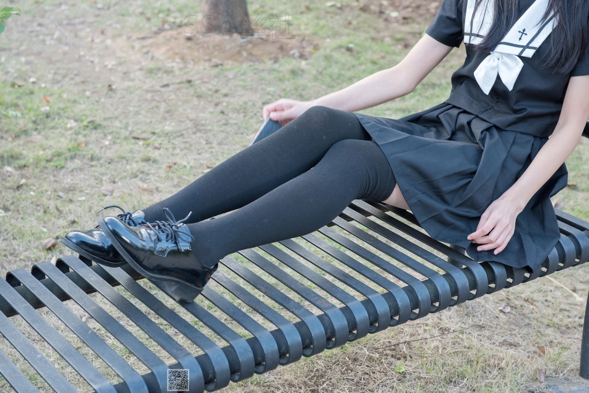 SSA丝社 超清写真 NO.060 君君 JK制服游公园[111P-2.00GB]