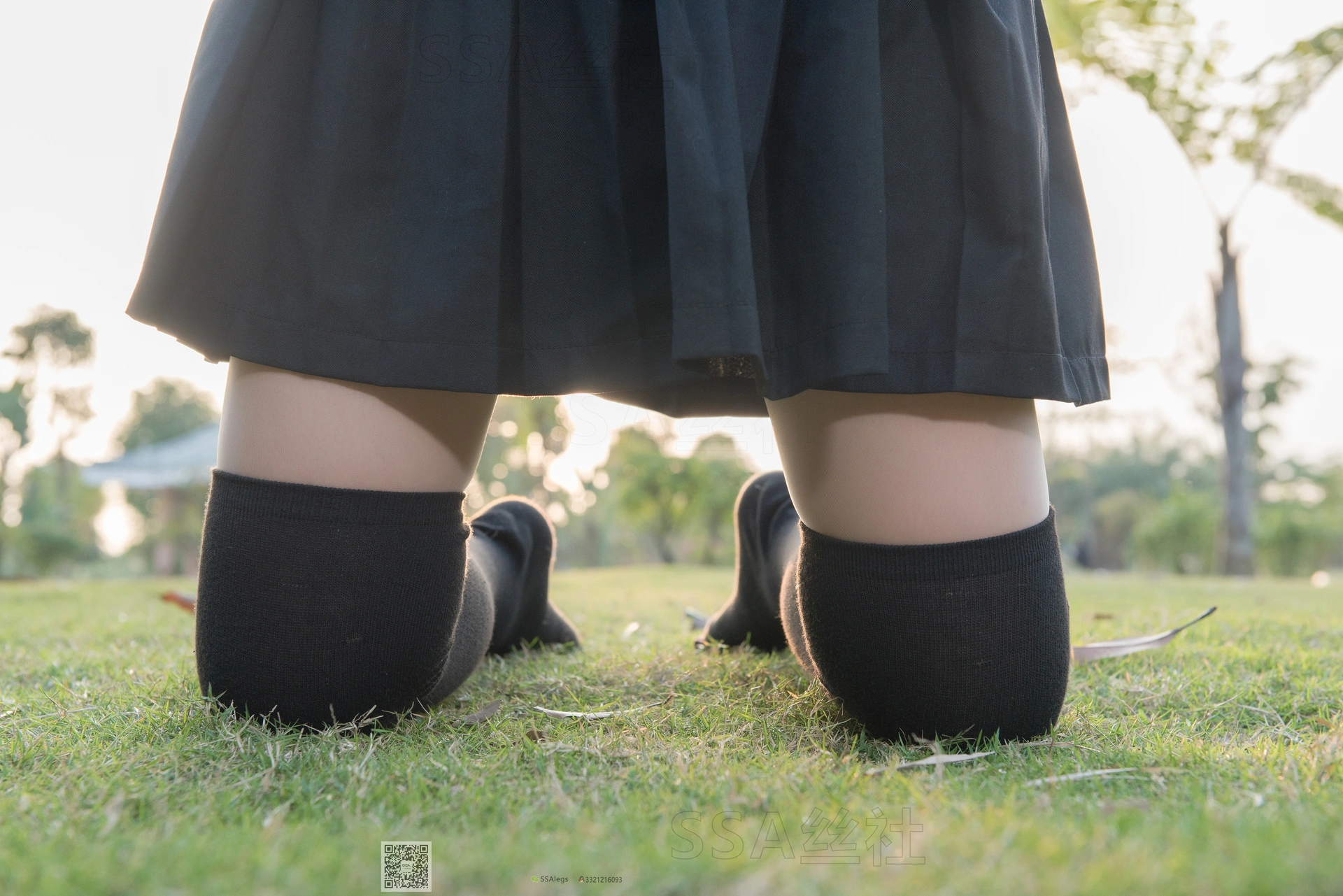 SSA丝社 超清写真 NO.060 君君 JK制服游公园[111P-2.00GB]