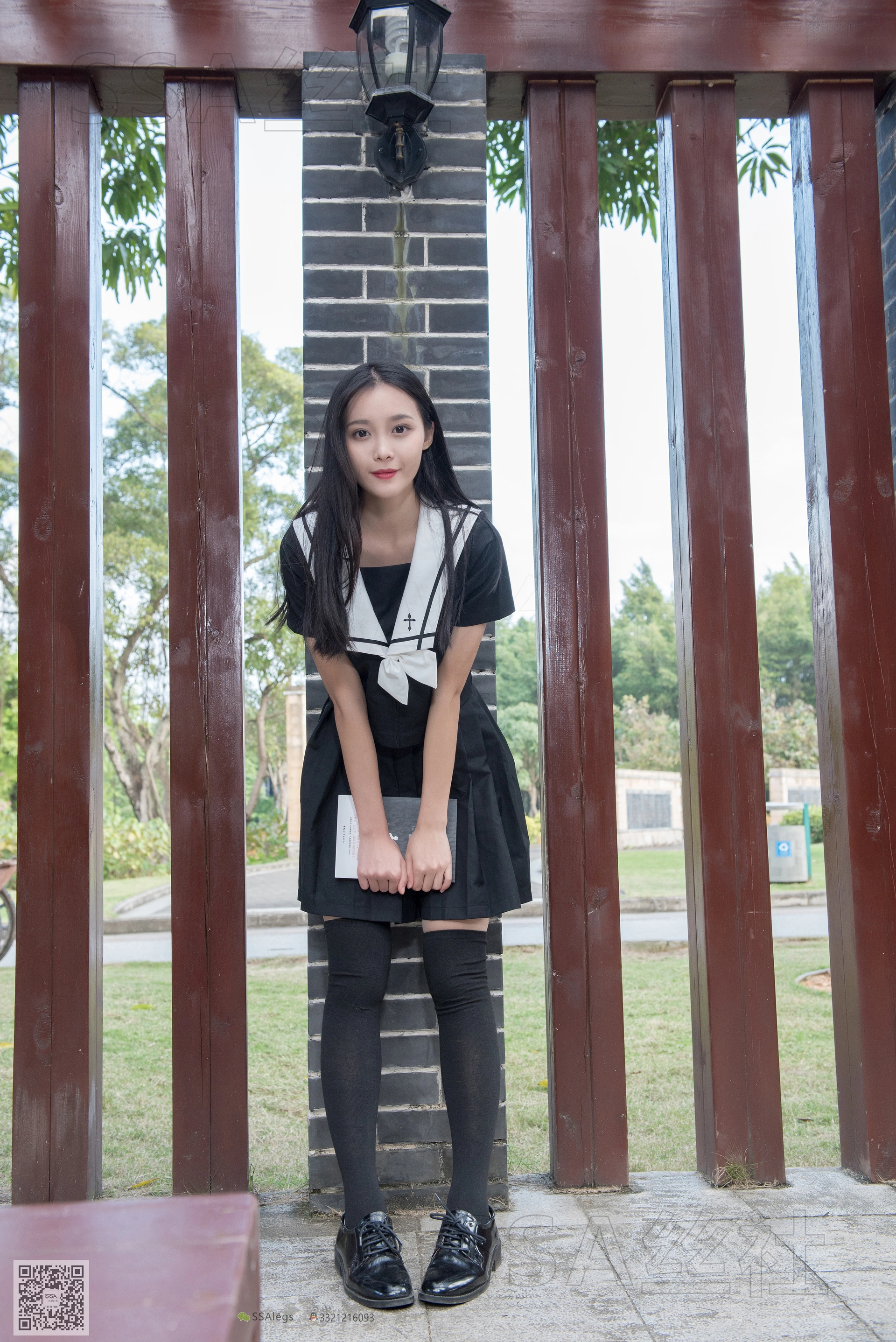 SSA丝社 超清写真 NO.060 君君 JK制服游公园[111P-2.00GB]