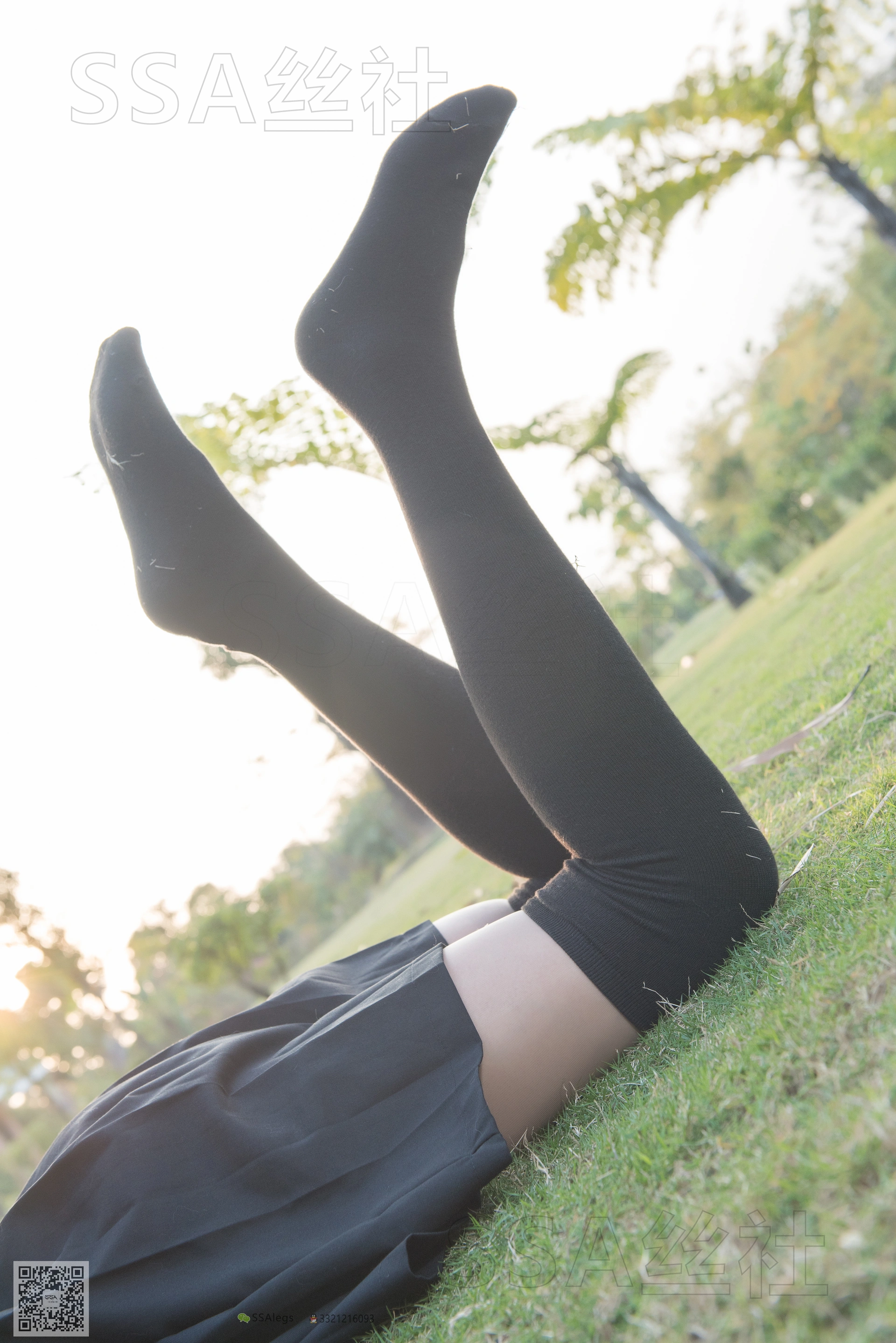 SSA丝社 超清写真 NO.060 君君 JK制服游公园[111P-2.00GB]