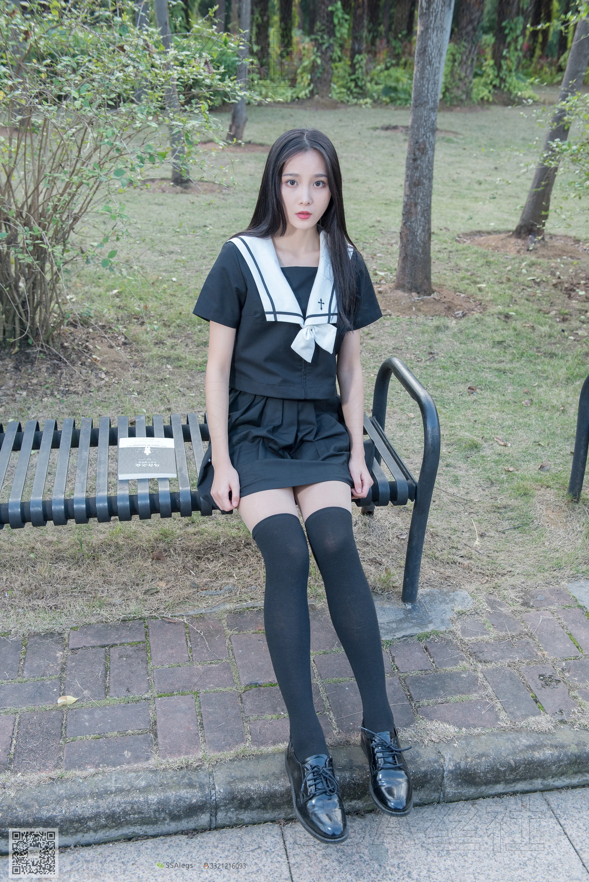 SSA丝社 超清写真 NO.060 君君 JK制服游公园[111P-2.00GB]