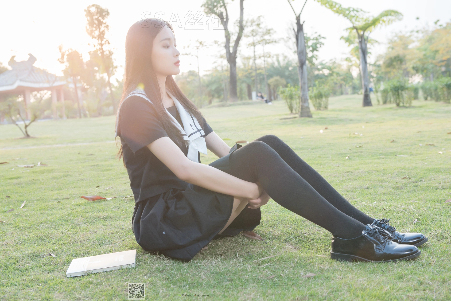 SSA丝社 超清写真 NO.060 君君 JK制服游公园[111P-2.00GB]