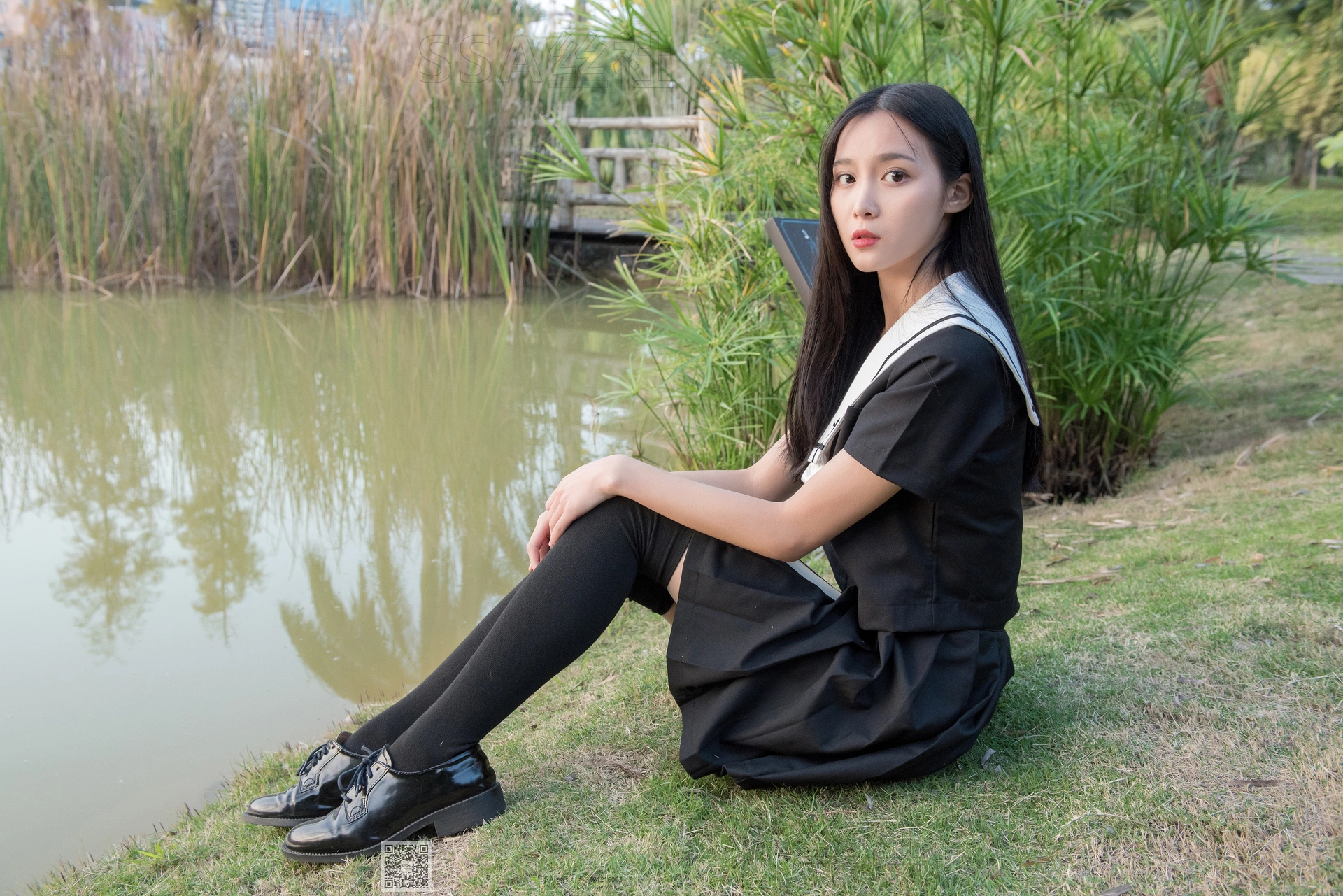 SSA丝社 超清写真 NO.060 君君 JK制服游公园[111P-2.00GB]