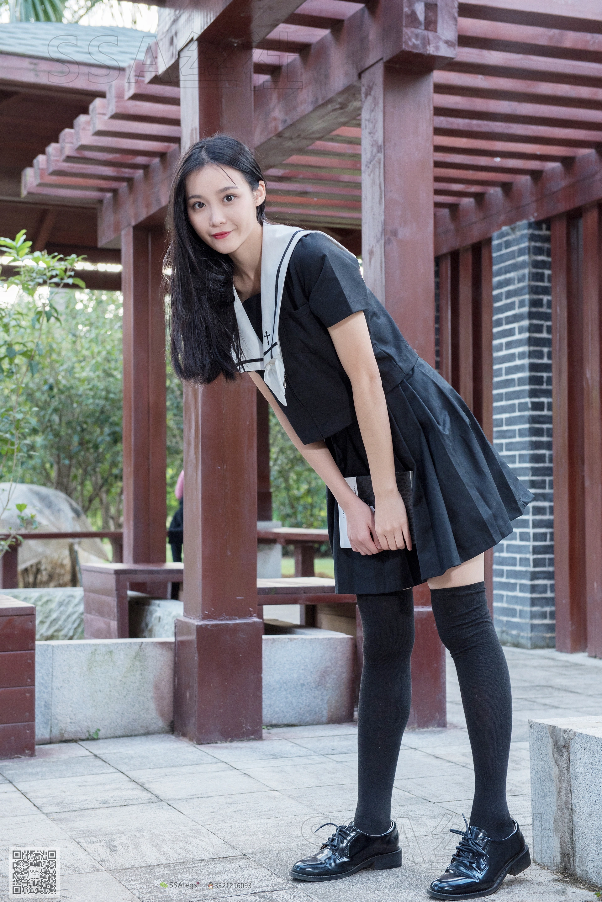 SSA丝社 超清写真 NO.060 君君 JK制服游公园[111P-2.00GB]