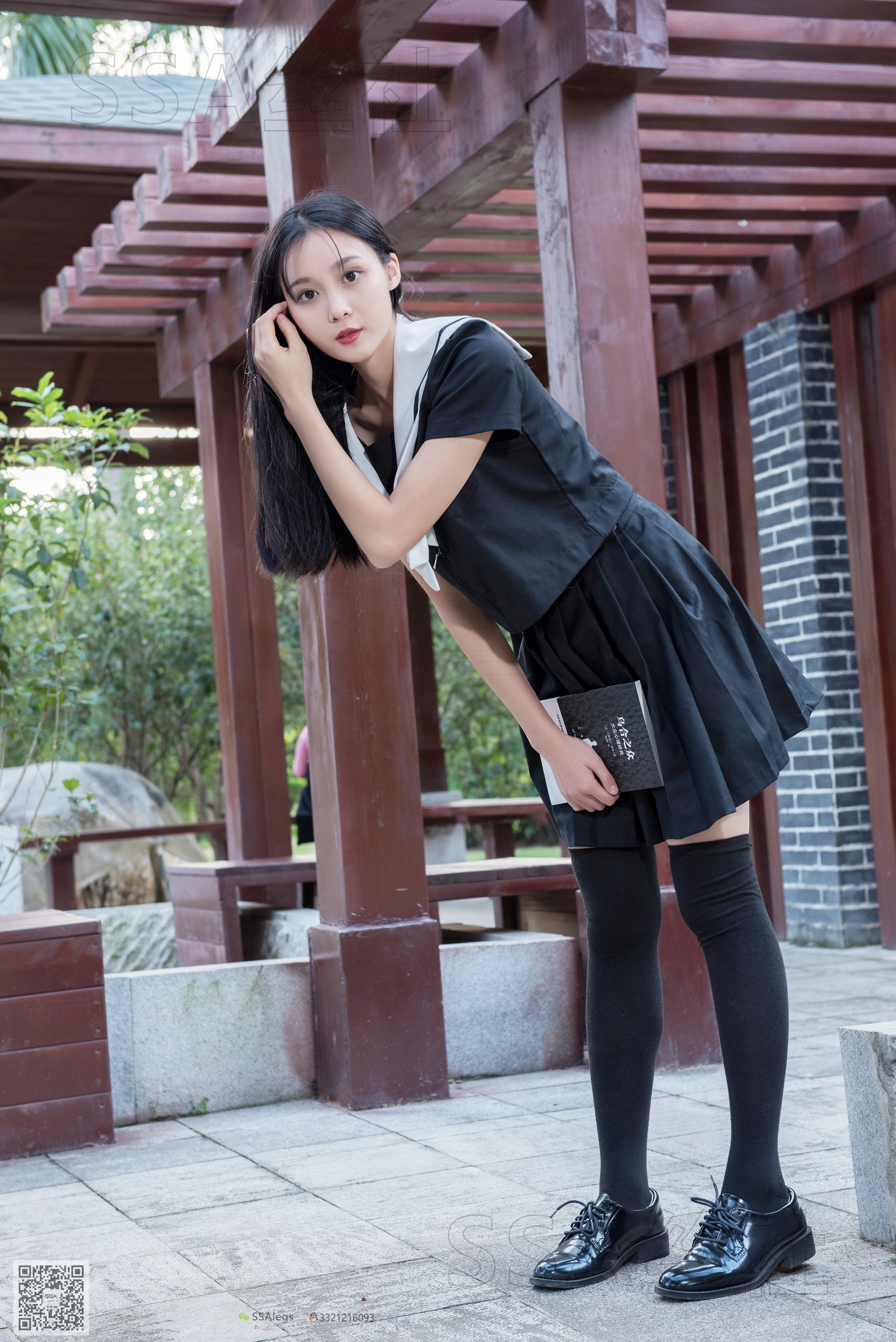 SSA丝社 超清写真 NO.060 君君 JK制服游公园[111P-2.00GB]