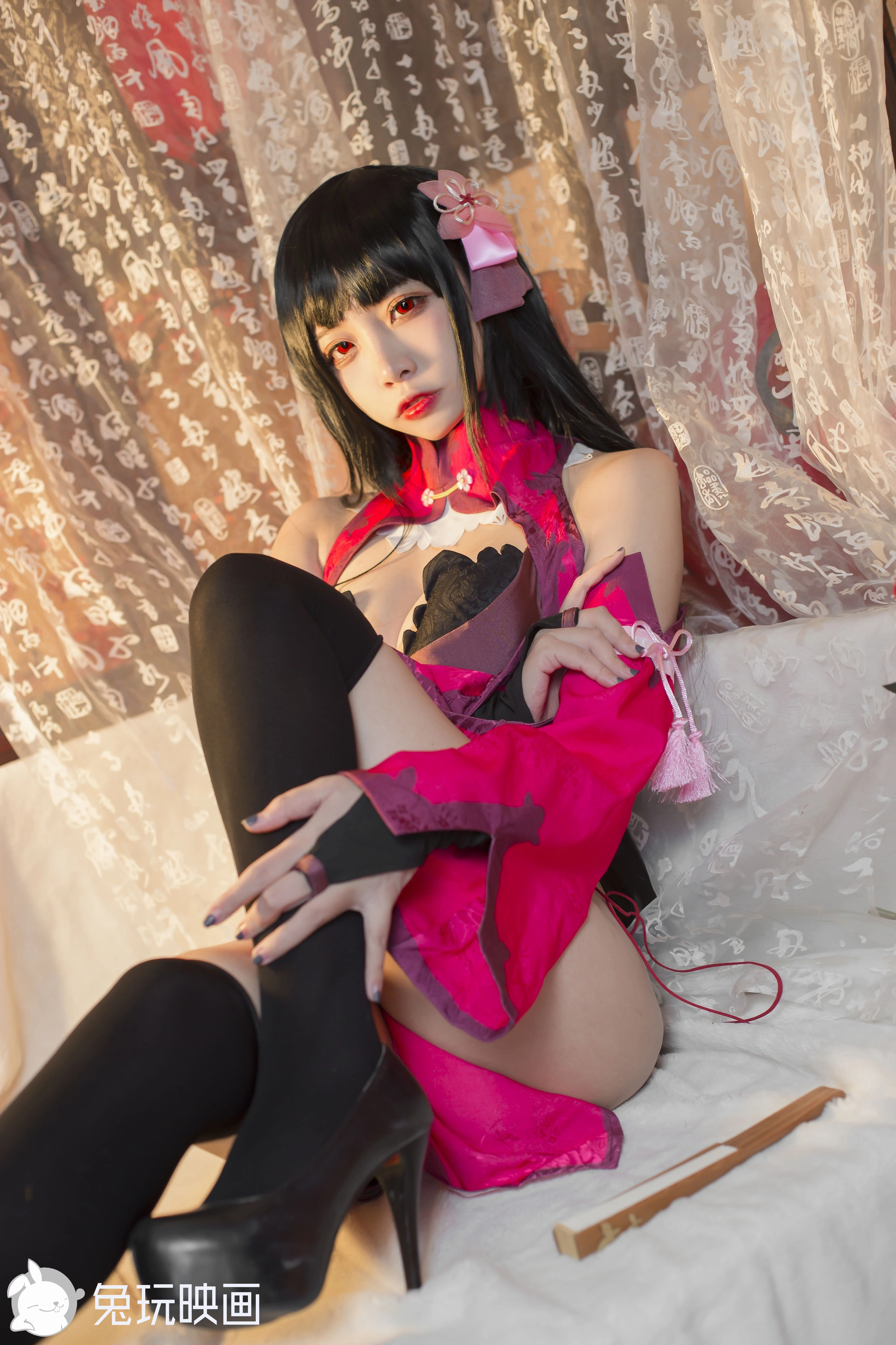 D55.003 红蓝旗袍 [40P-309MB]