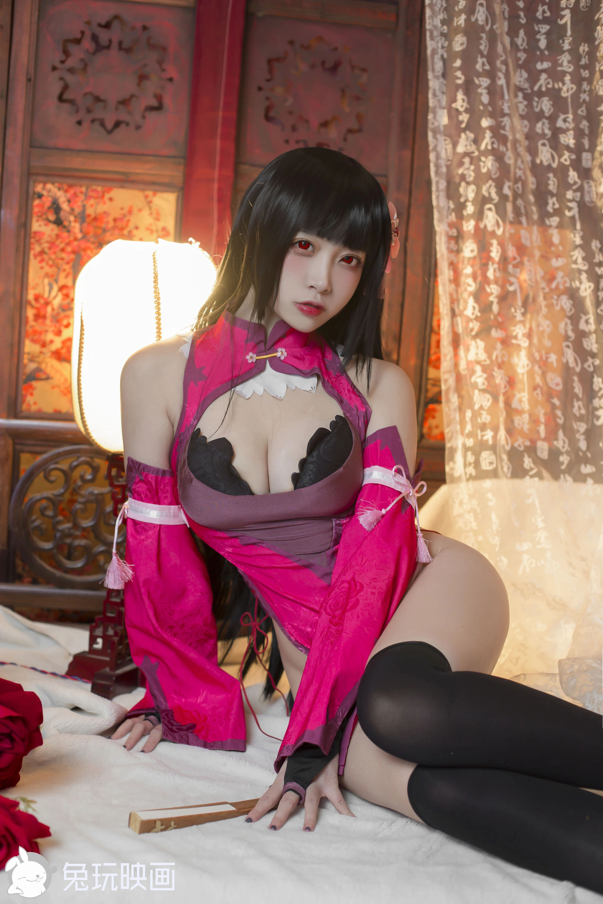 D55.003 红蓝旗袍 [40P-309MB]